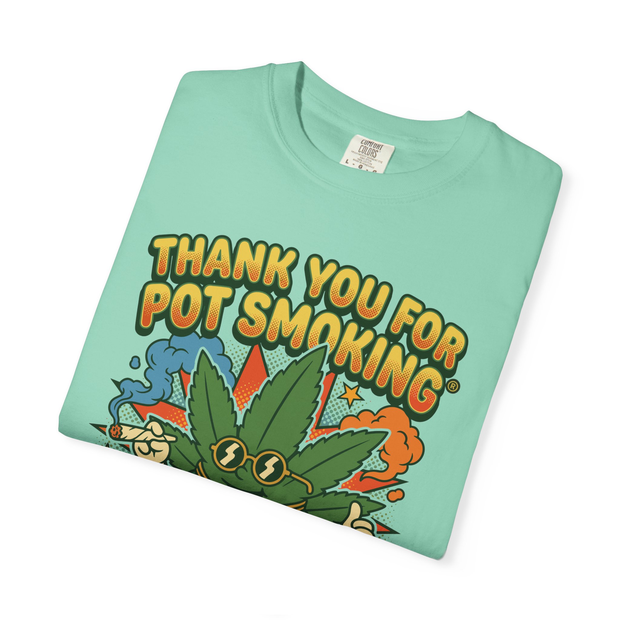 Thank You For Pot Smoking® Retro Cartoon T-Shirt - Image 31