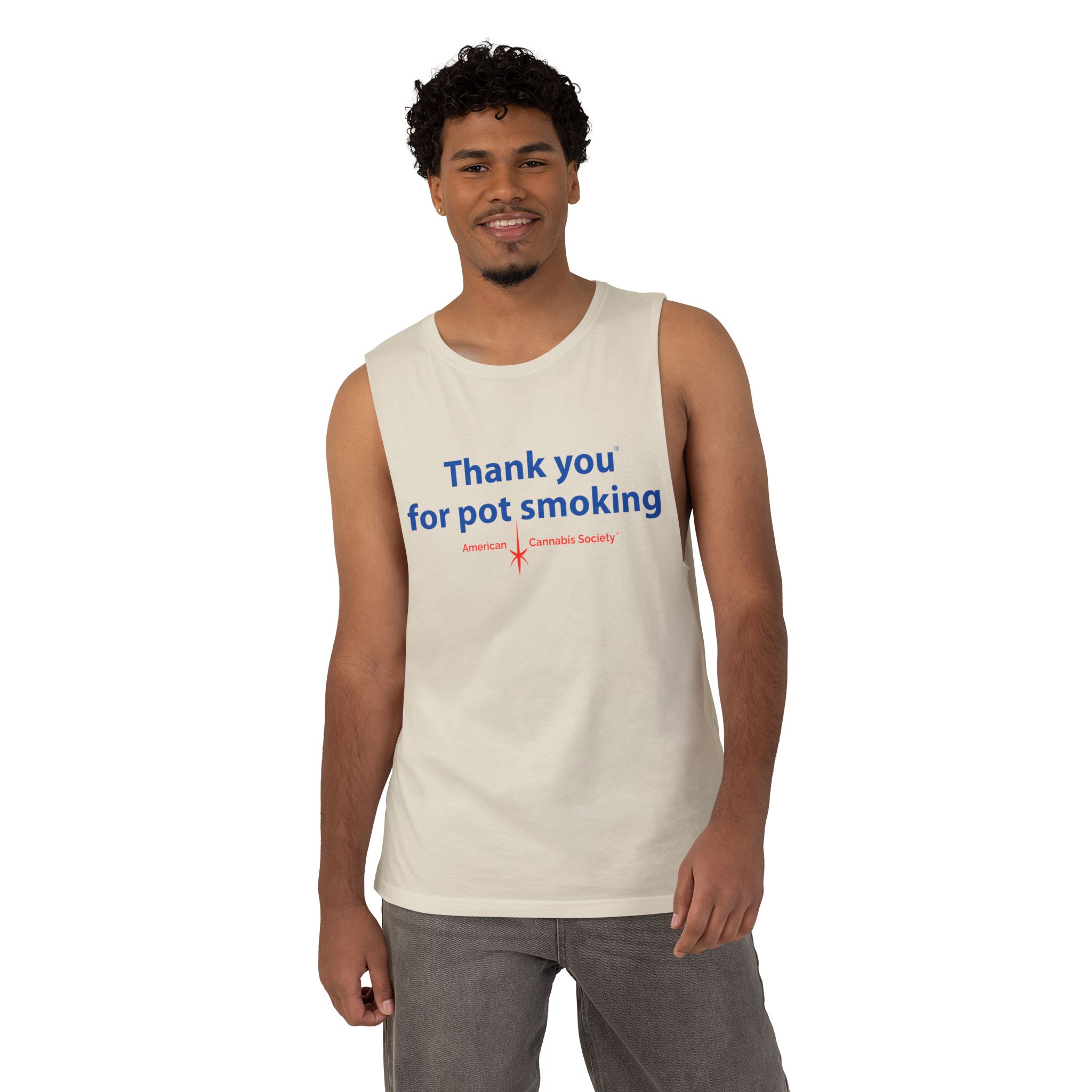 Thank You for Pot Smoking® Tank Top | ACS® Approved | THC Factor - Image 15