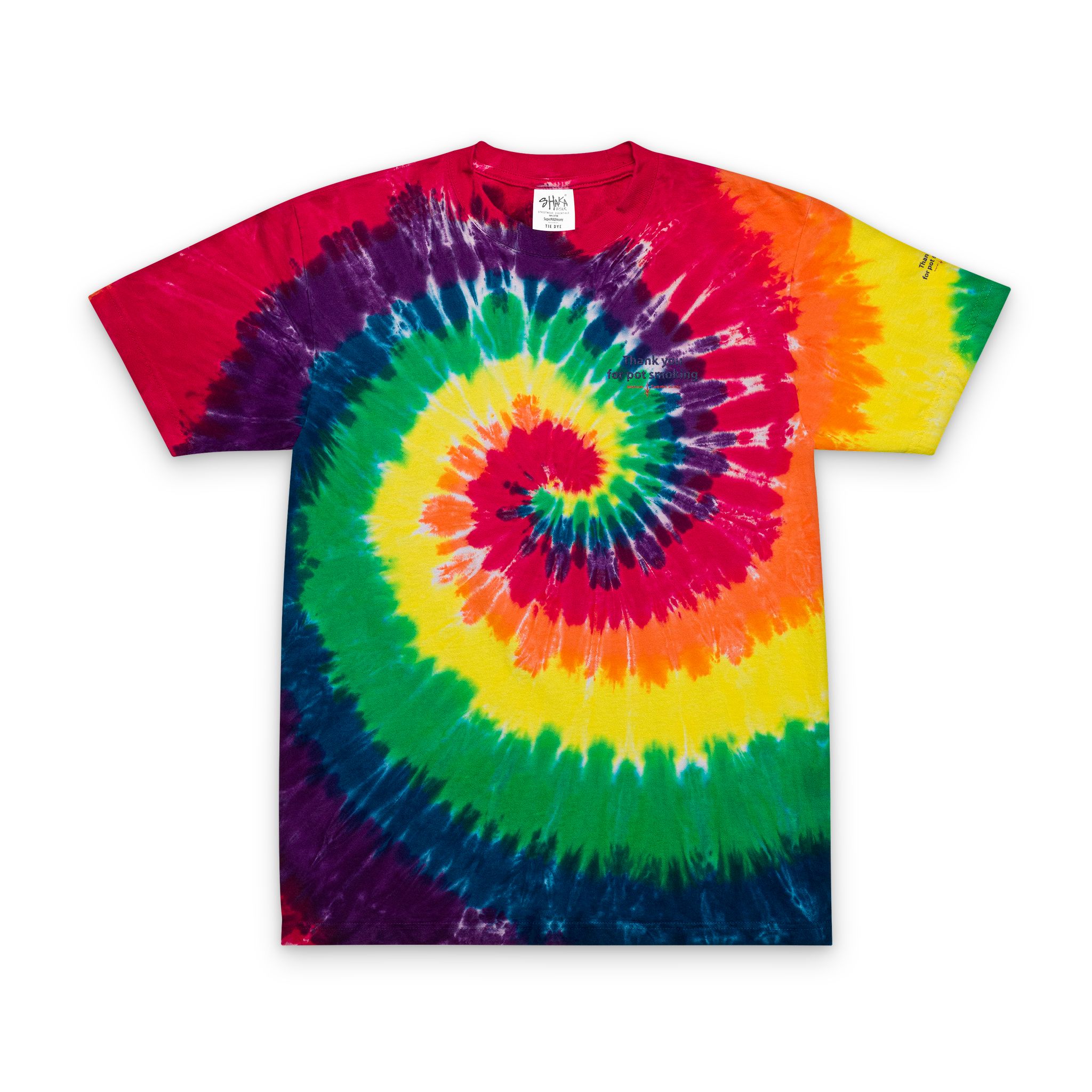 Thank You for Pot Smoking® Tie-Dye Tee | ACS® Approved | THC Factor