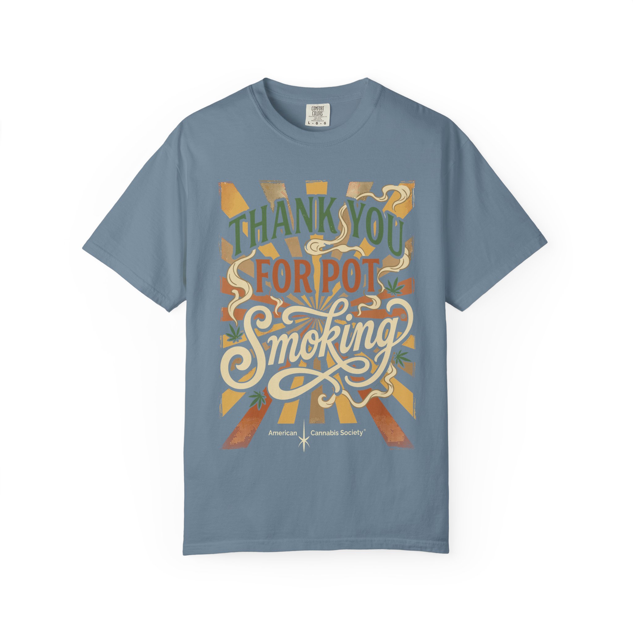 Thank You For Pot Smoking® T-Shirt — Vintage Cannabis Graphic Tee - Image 41
