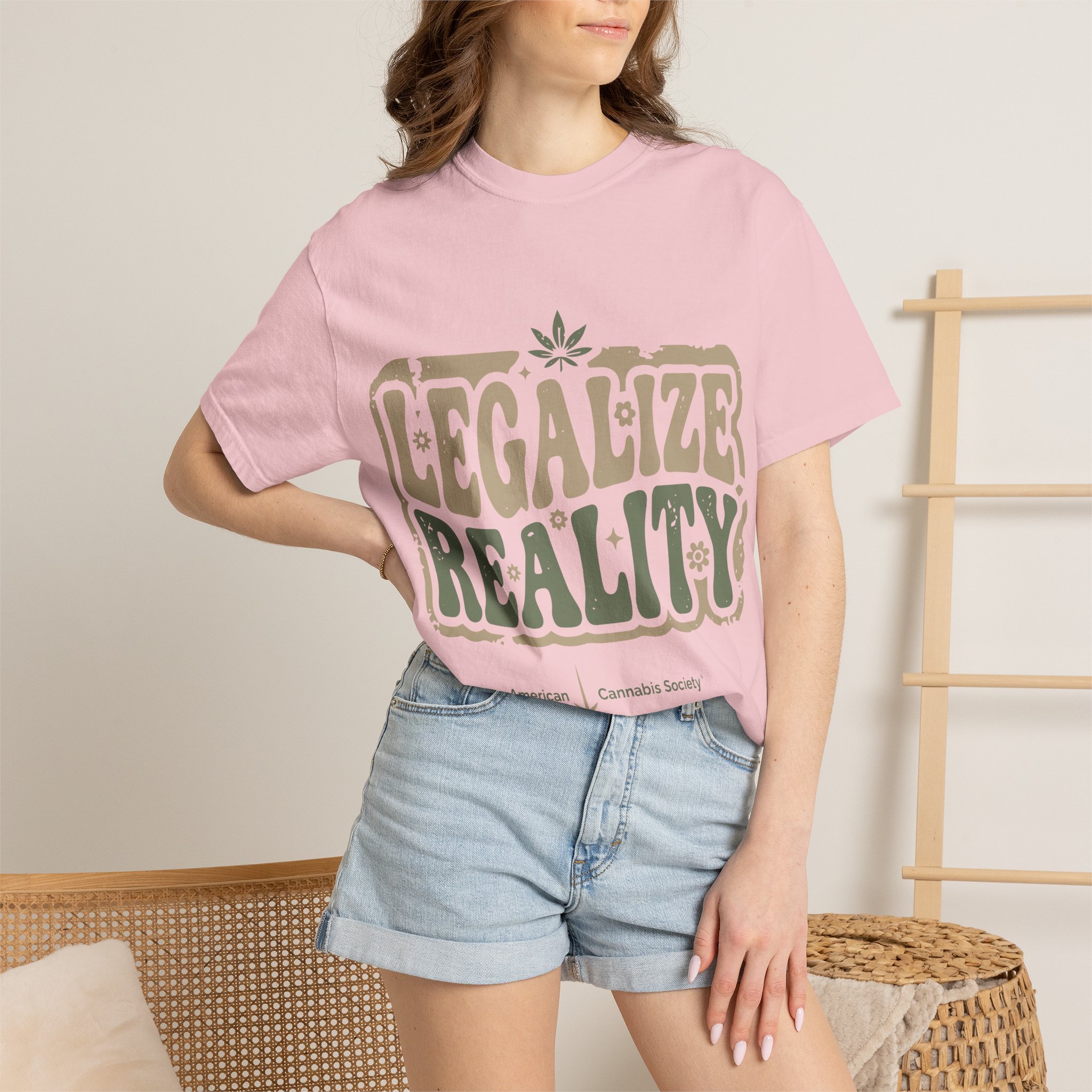American Cannabis Society® “Legalize Reality” T-Shirt — Retro Cannabis Advocacy Graphic Tee - Image 56