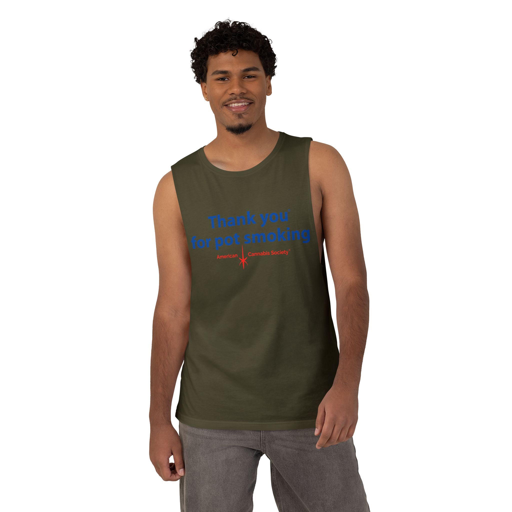 Thank You for Pot Smoking® Tank Top | ACS® Approved | THC Factor - Image 23
