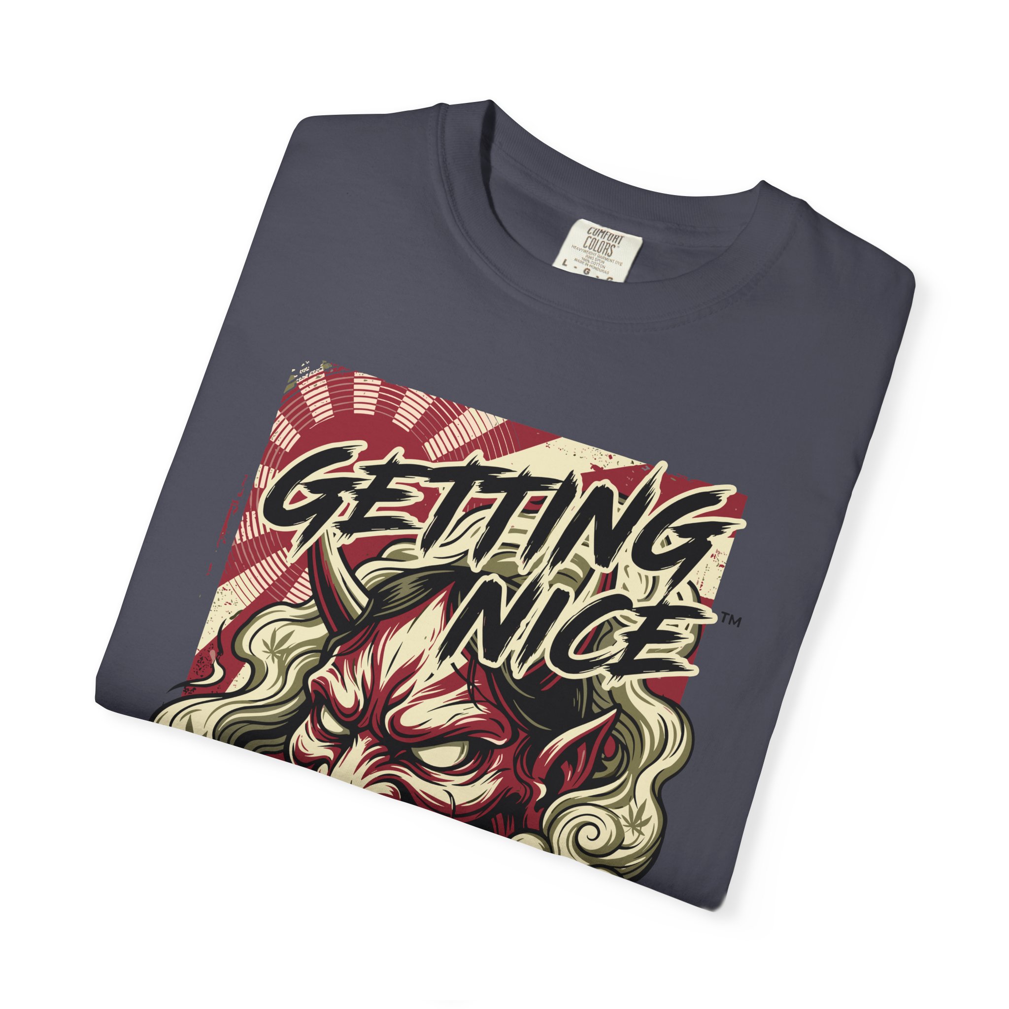 Getting Nice™ Oni Graphic T-Shirt — Japanese Demon Streetwear Tee - Image 35