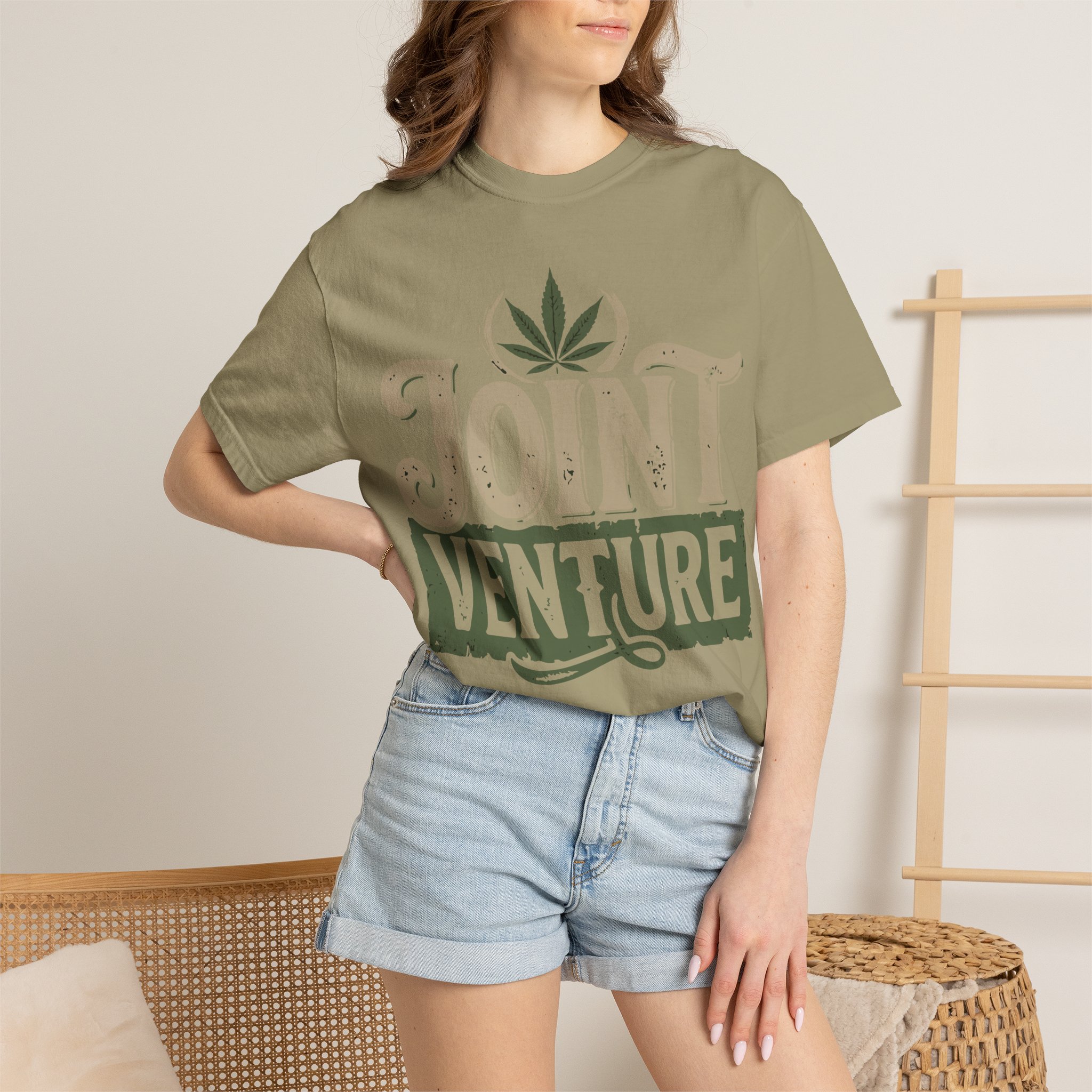 American Cannabis Society® Joint Venture T-Shirt — Cannabis Leaf Vintage Graphic Tee - Image 24