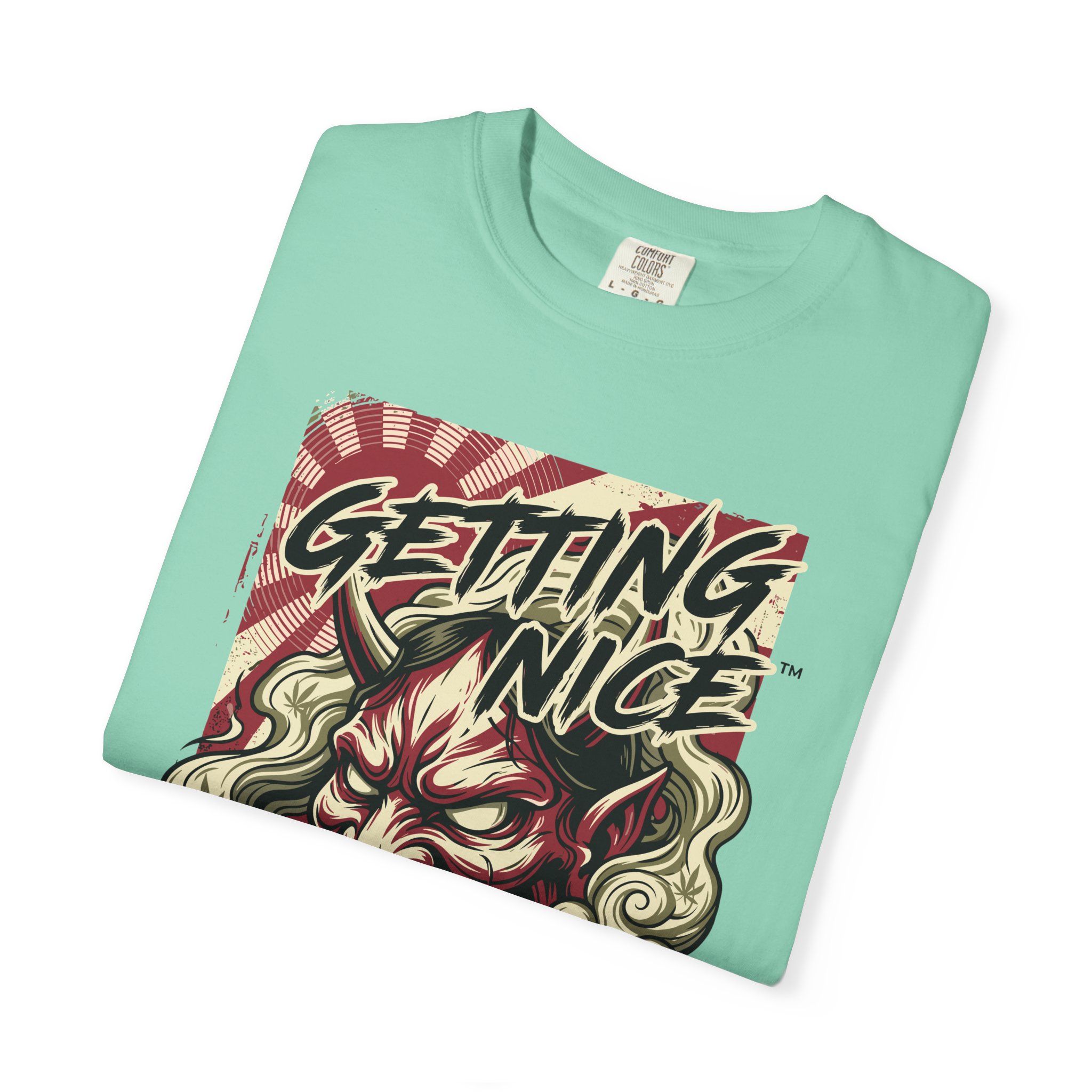 Getting Nice™ Oni Graphic T-Shirt — Japanese Demon Streetwear Tee - Image 27