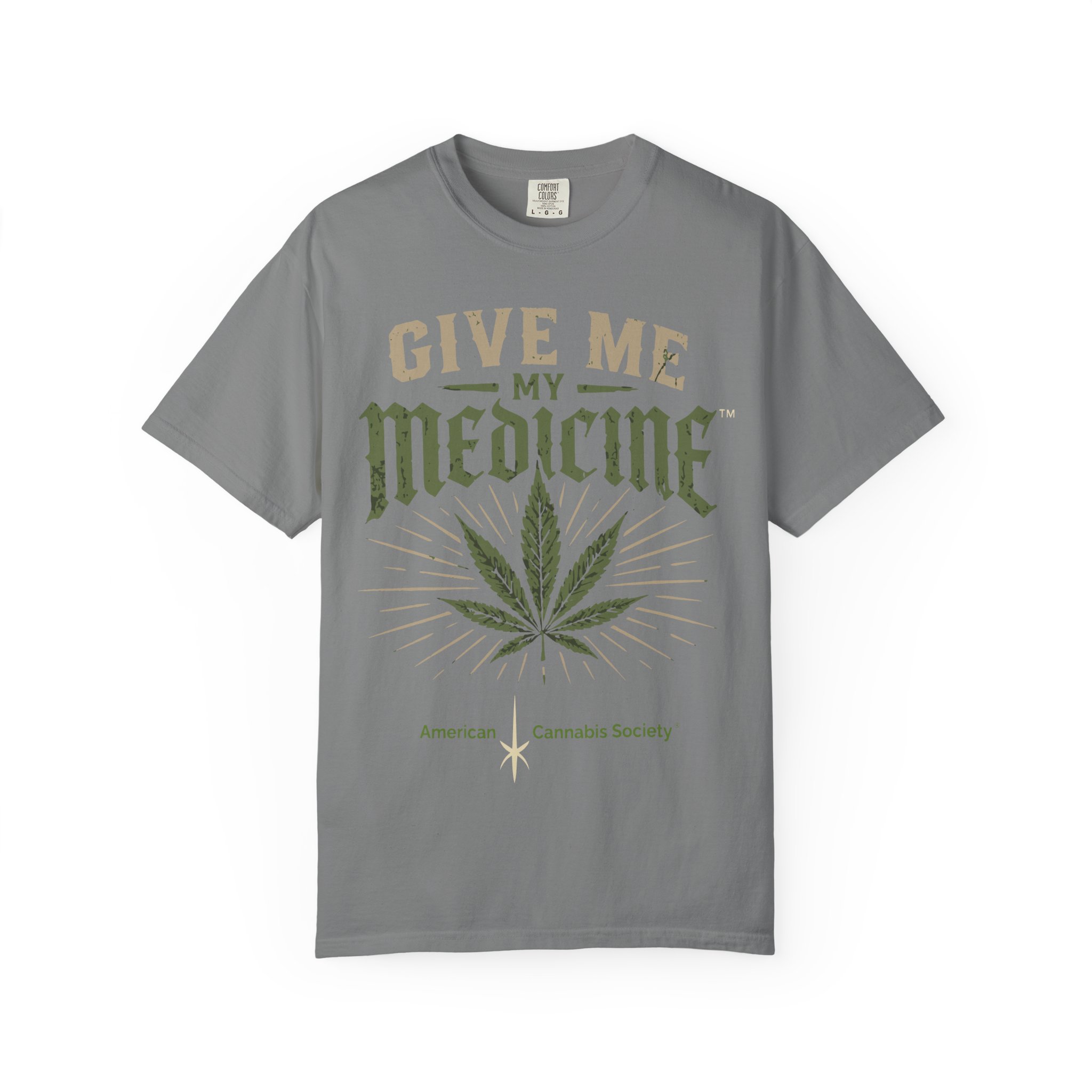 Give Me My Medicine T-Shirt — Cannabis Leaf Medical Marijuana Tee - Image 33