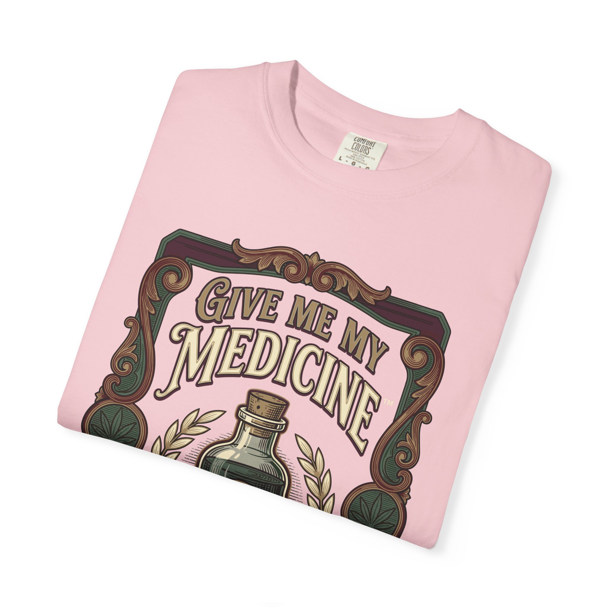Give Me My Medicine™ T-Shirt — Vintage Cannabis Bottle Graphic Tee - Image 39