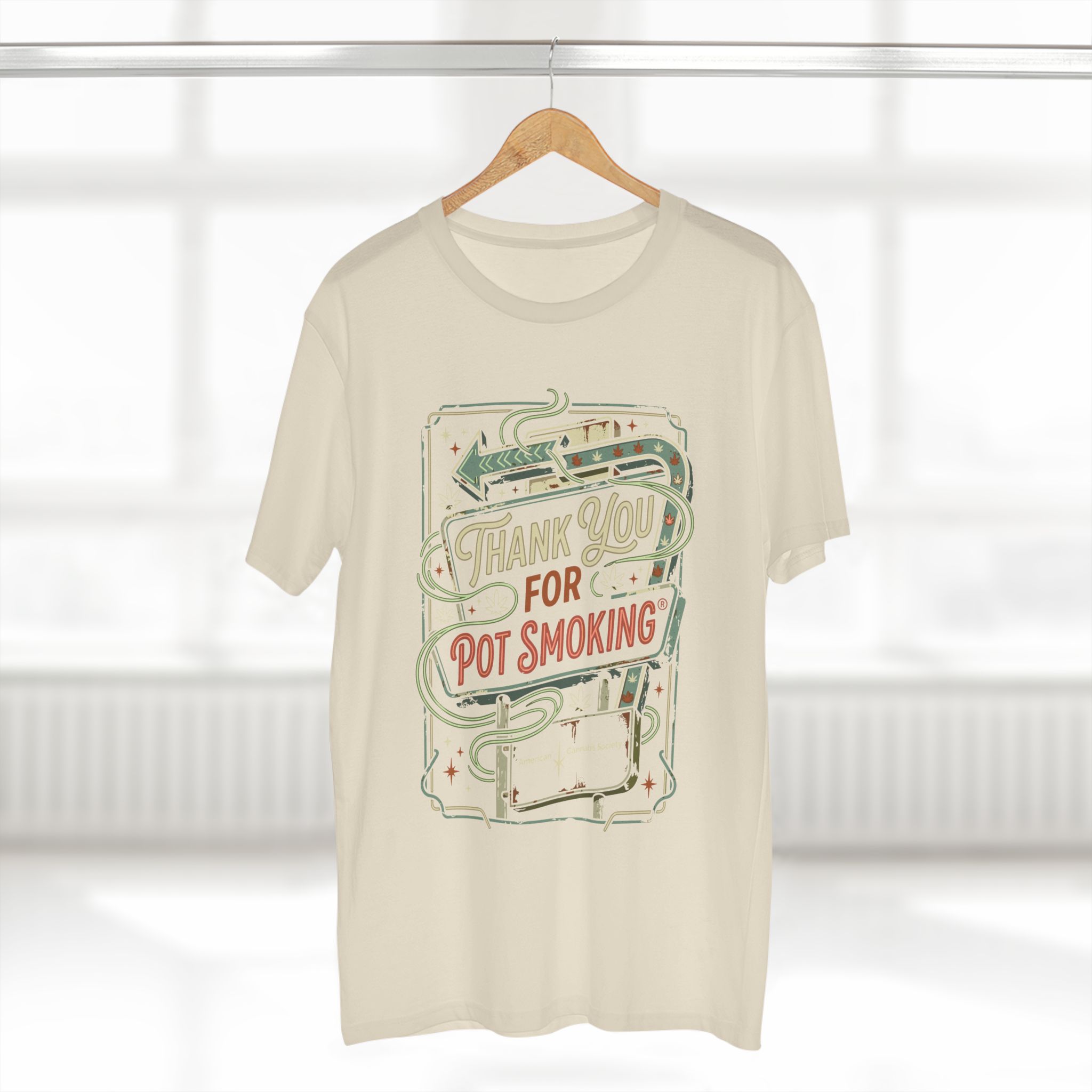 Thank You for Pot Smoking T-Shirt – Retro Cannabis Graphic Tee - Image 20