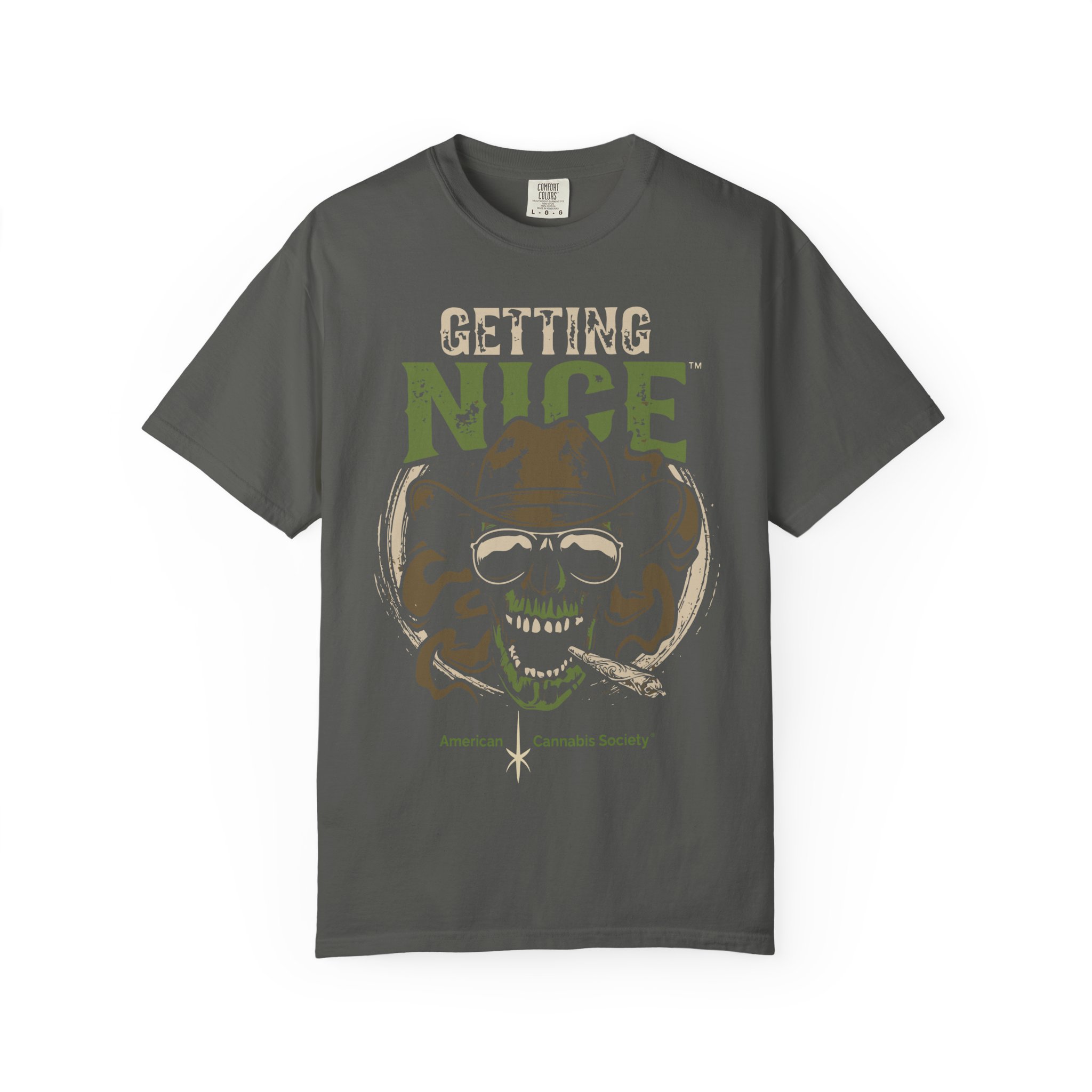 Getting Nice Skull Cowboy T-Shirt — Retro Western Graphic Tee - Image 29