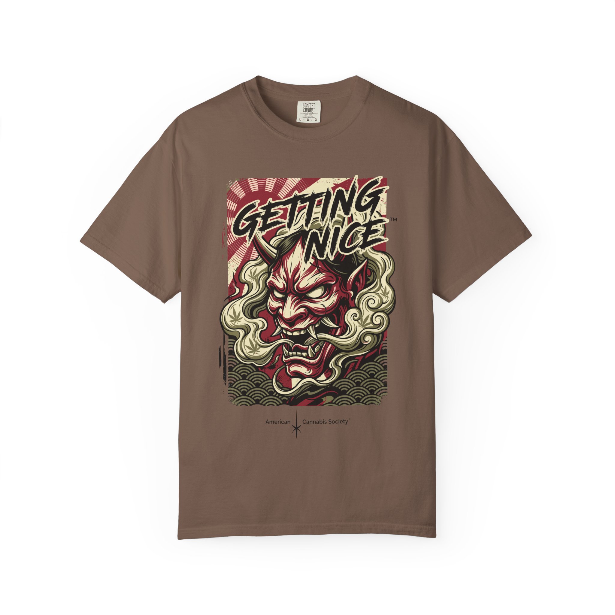 Getting Nice™ Oni Graphic T-Shirt — Japanese Demon Streetwear Tee - Image 9