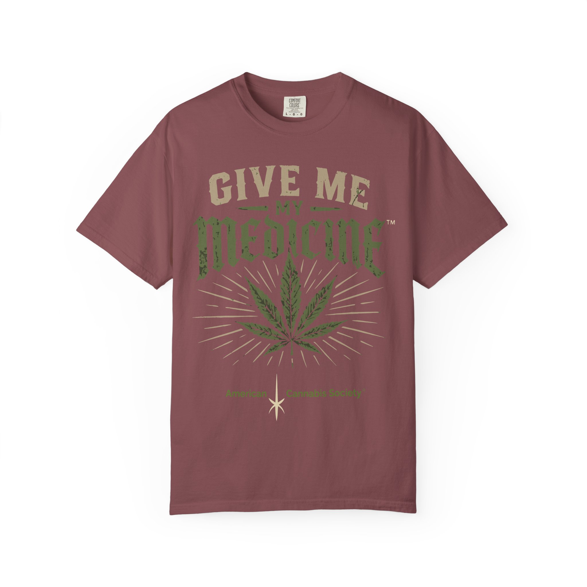Give Me My Medicine T-Shirt — Cannabis Leaf Medical Marijuana Tee - Image 13