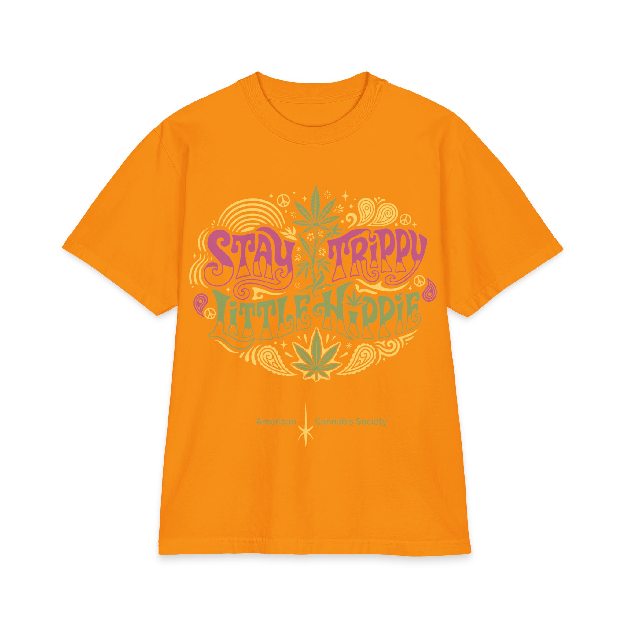 Stay Trippy Little Hippie T-Shirt — Retro Psychedelic Cannabis Tee - Image 8
