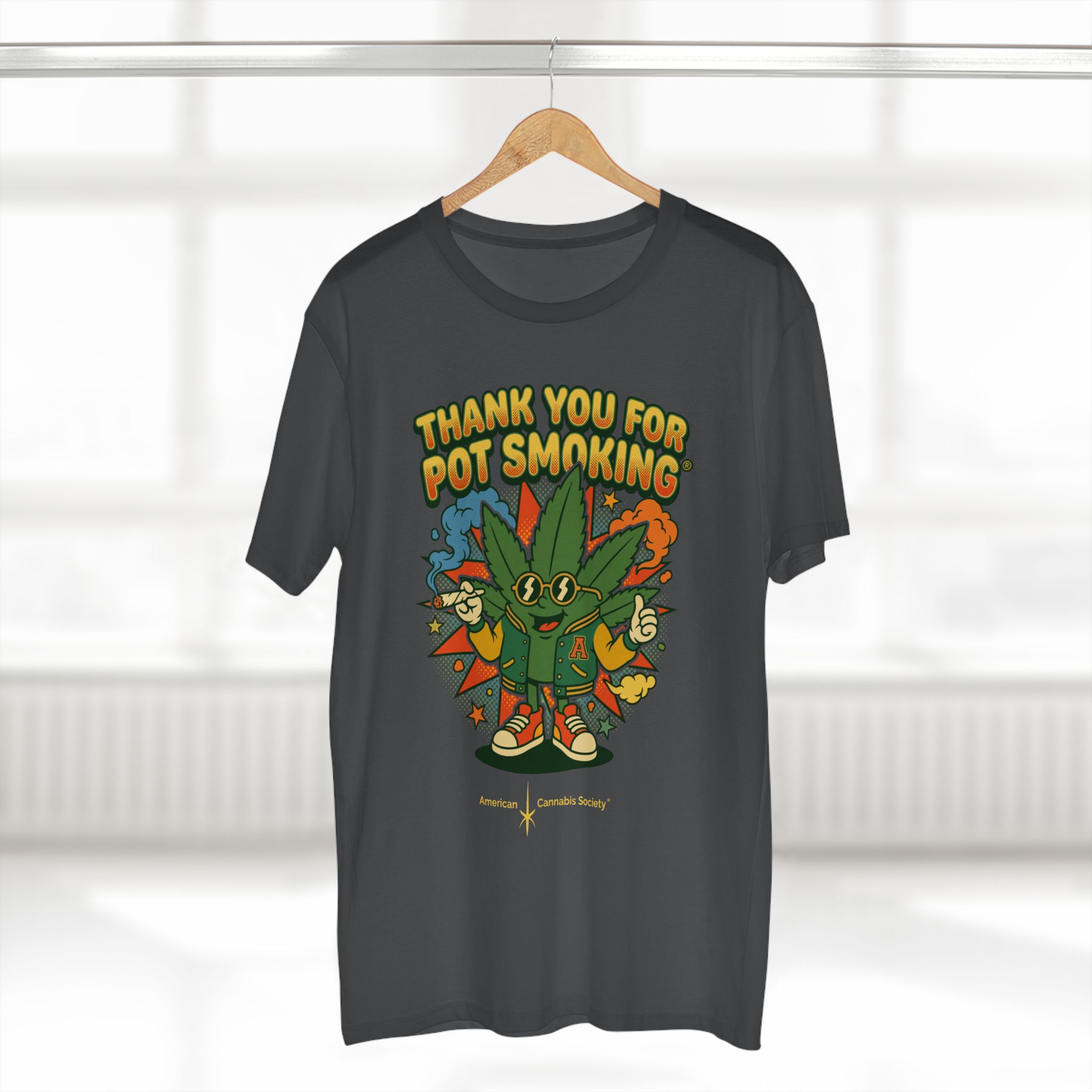 Thank You for Pot Smoking® T-Shirt — Retro Cannabis Graphic Tee - Image 40