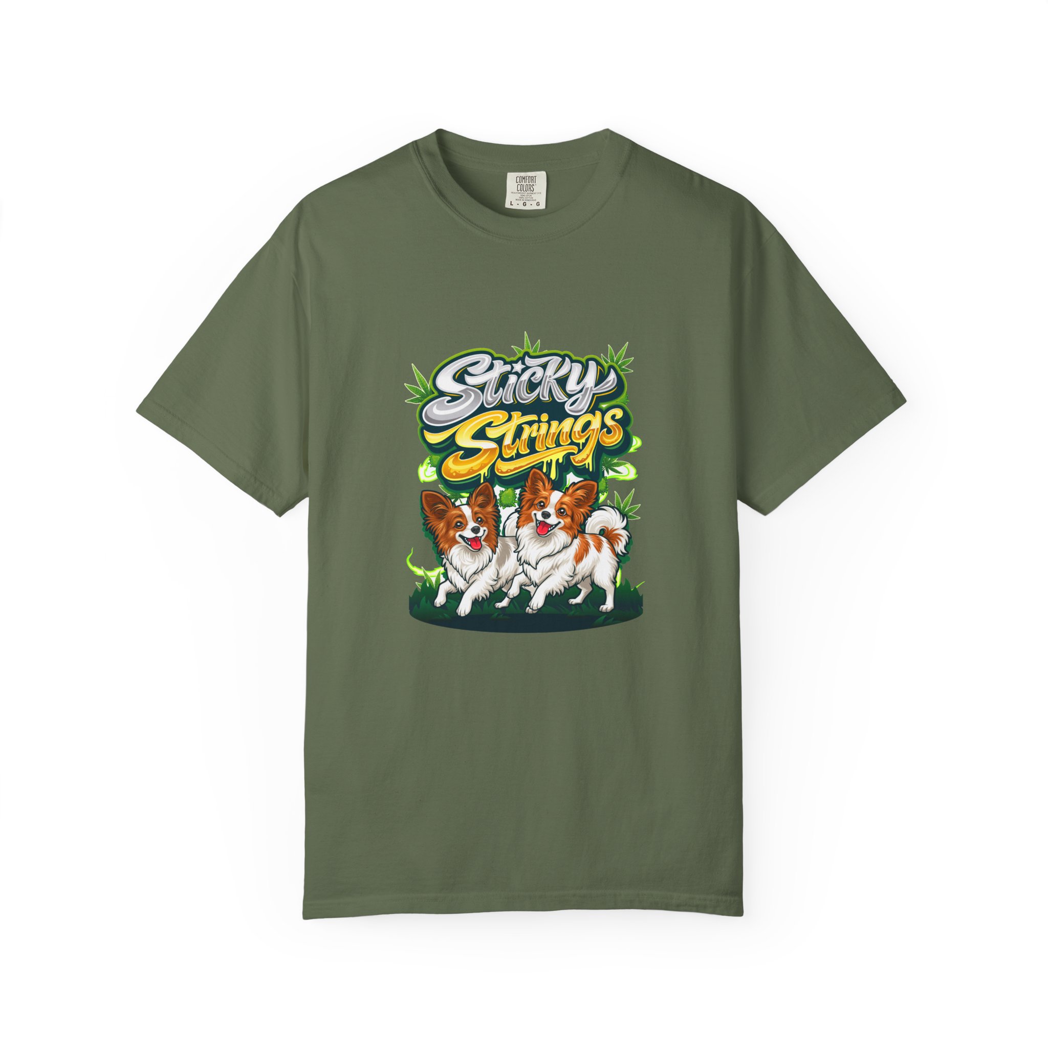 Sticky Strings™ Papillon Duo Graphic T-Shirt — Spidey & MJ