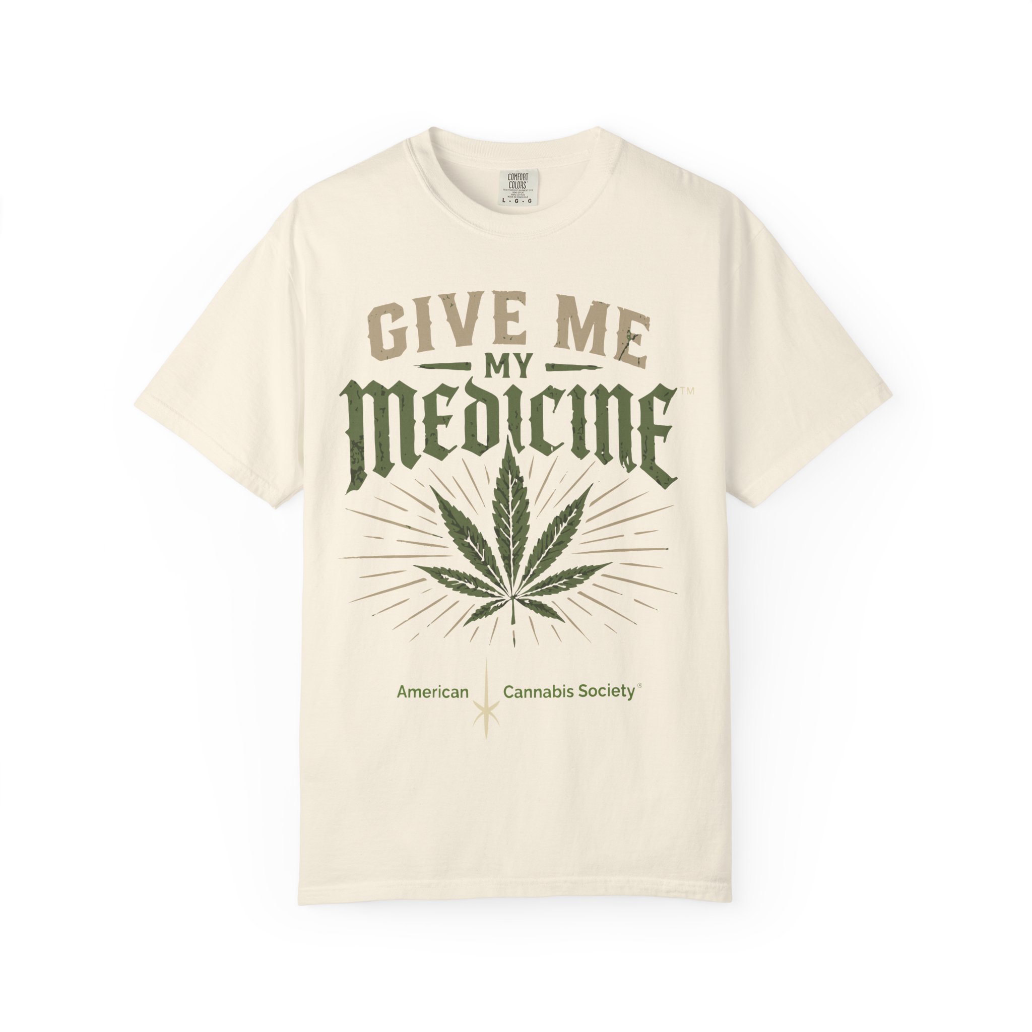 Give Me My Medicine T-Shirt — Cannabis Leaf Medical Marijuana Tee - Image 17