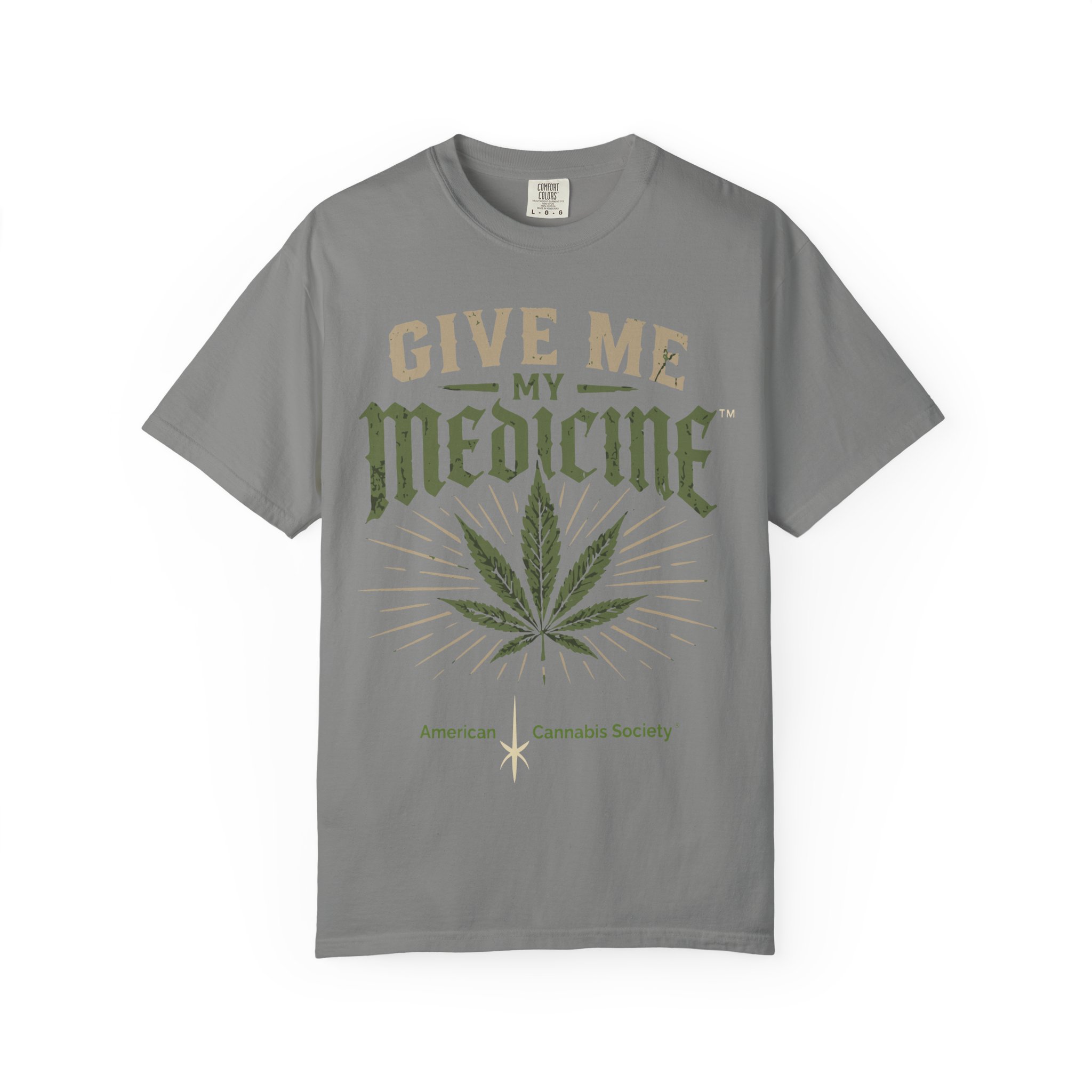 Give Me My Medicine T-Shirt — Cannabis Leaf Medical Marijuana Tee - Image 41