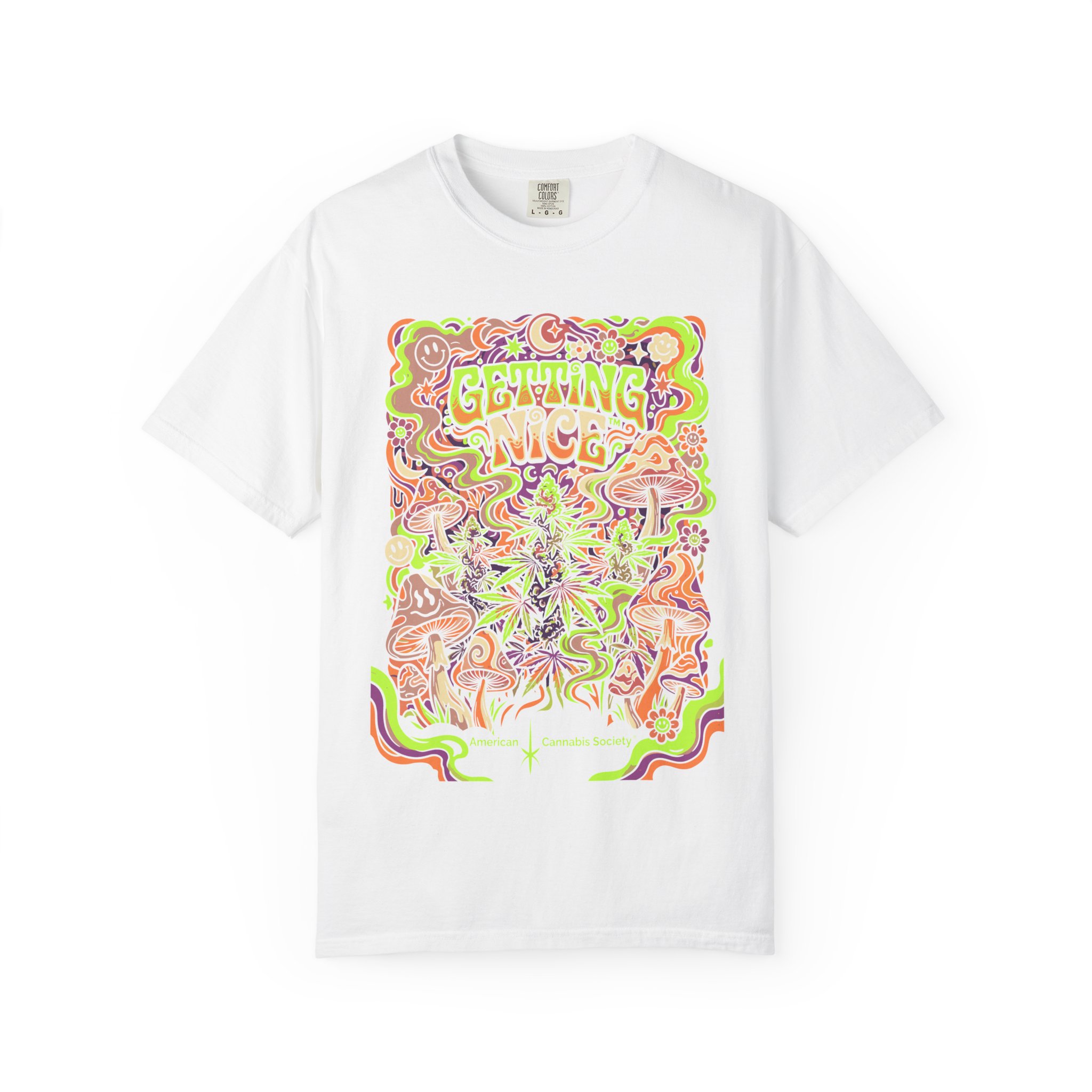 Psychedelic Getting Nice™ Graphic T-Shirt - Image 5