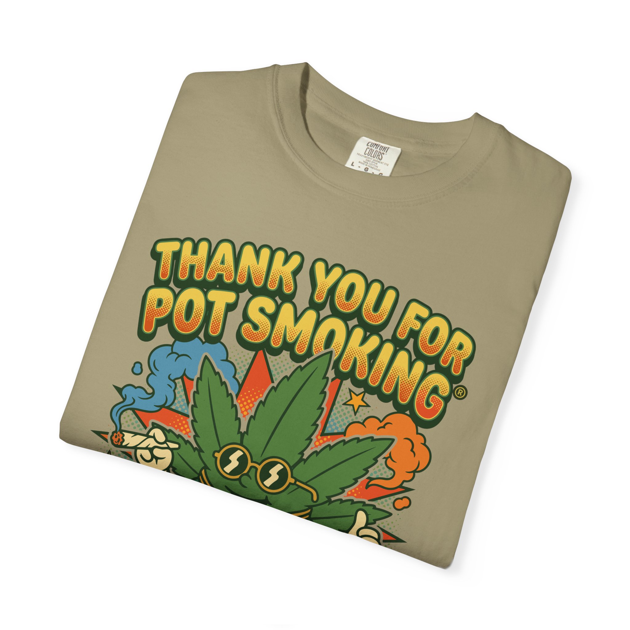 Thank You For Pot Smoking® Retro Cartoon T-Shirt - Image 11