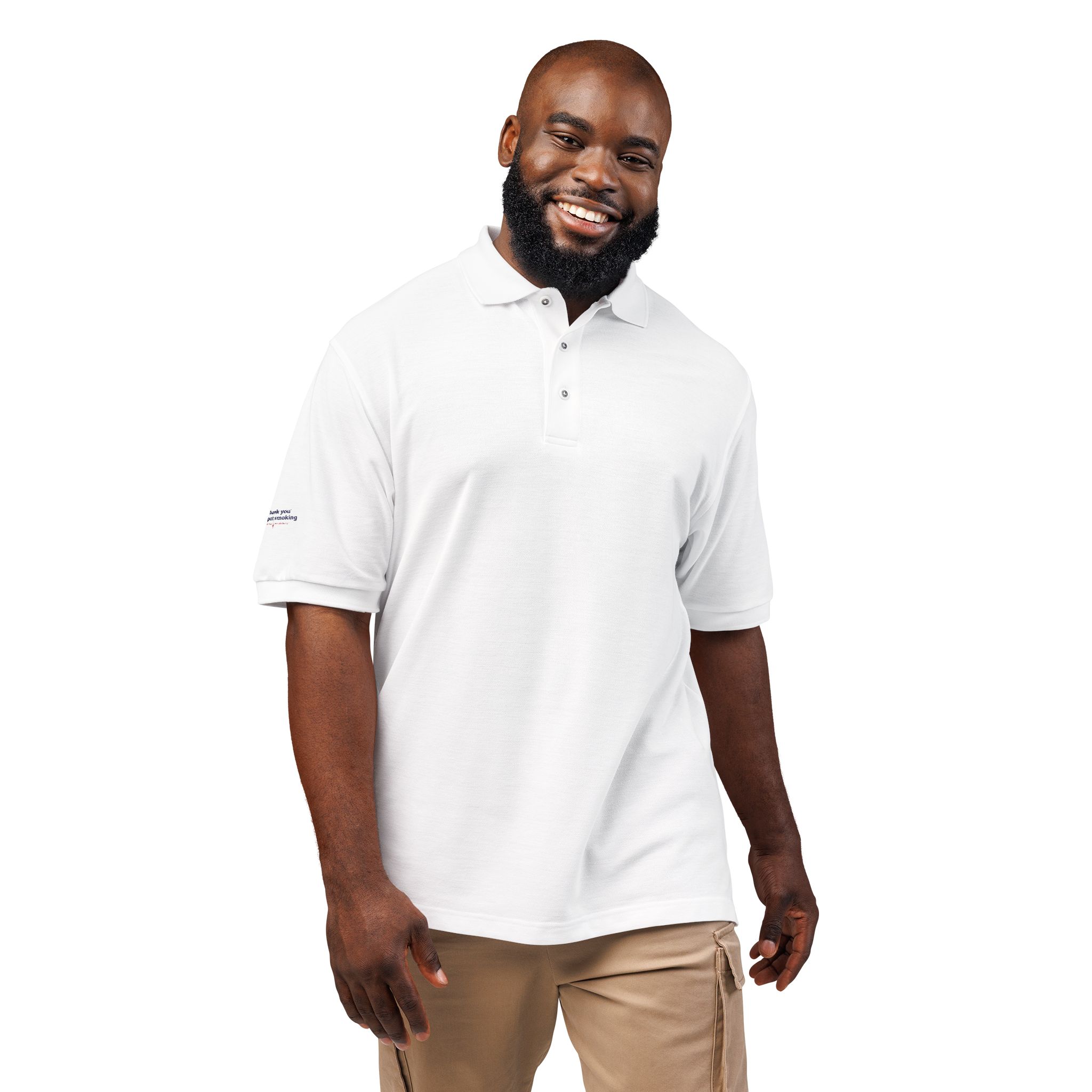 Thank You for Pot Smoking® Polo Shirt | ACS® Approved | THC Factor - Image 16