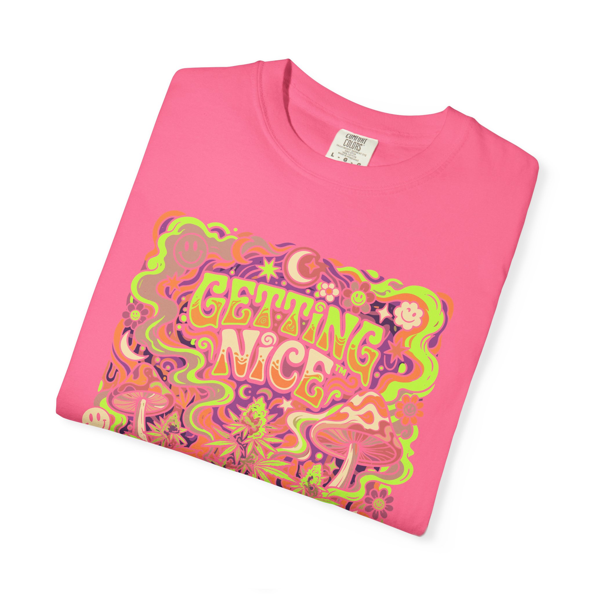 Psychedelic Getting Nice™ Graphic T-Shirt - Image 51