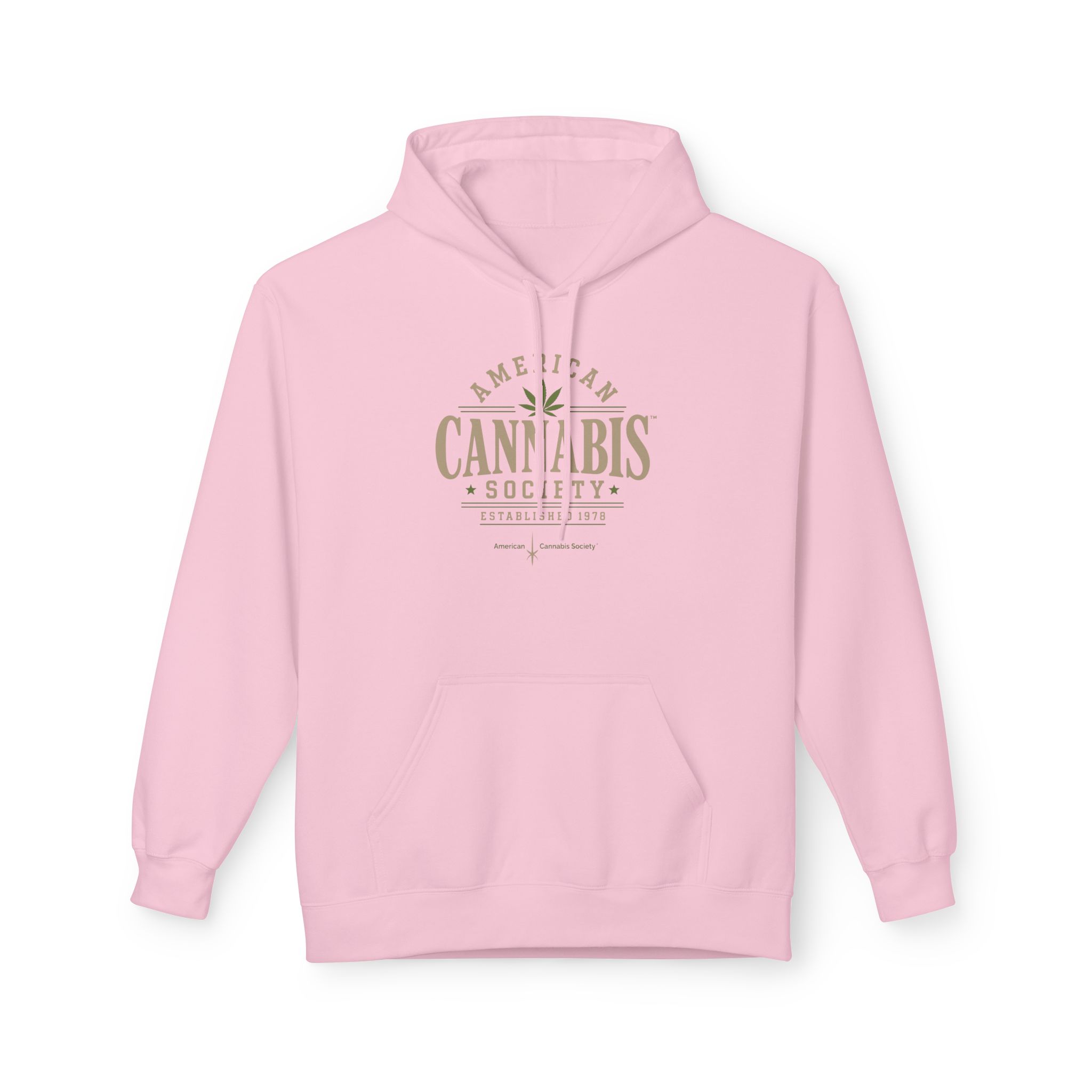 American Cannabis Society® Hoodie – Vintage American Cannabis Graphic Pullover - Image 2