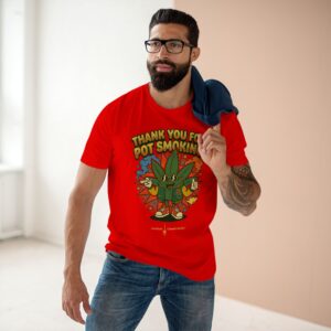 Thank You For Pot Smoking® T-Shirt — Retro Cannabis Graphic Tee