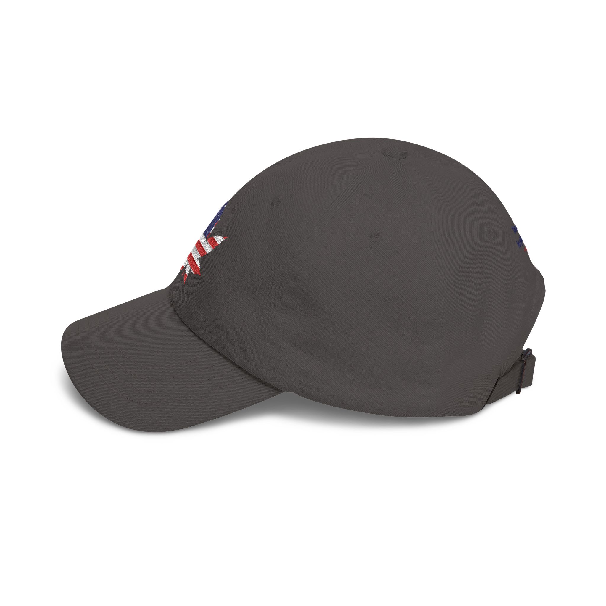 American Flag Cannabis Leaf Dad Cap — Embroidered Patriotic Hat | Yupoong by GreenRX™ | American Cannabis Society® Approved - Image 35