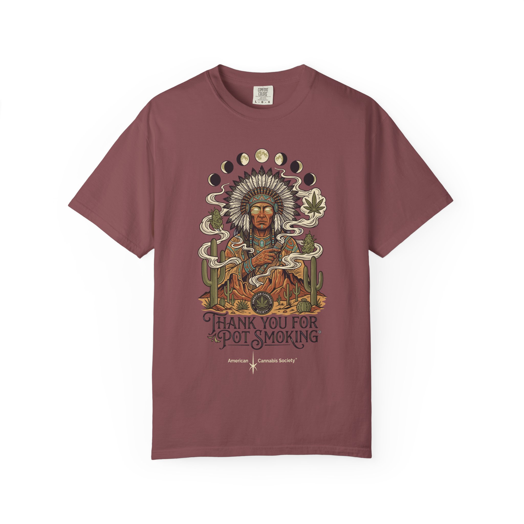 Thank You For Pot Smoking® Mystic Graphic T-Shirt - Image 5
