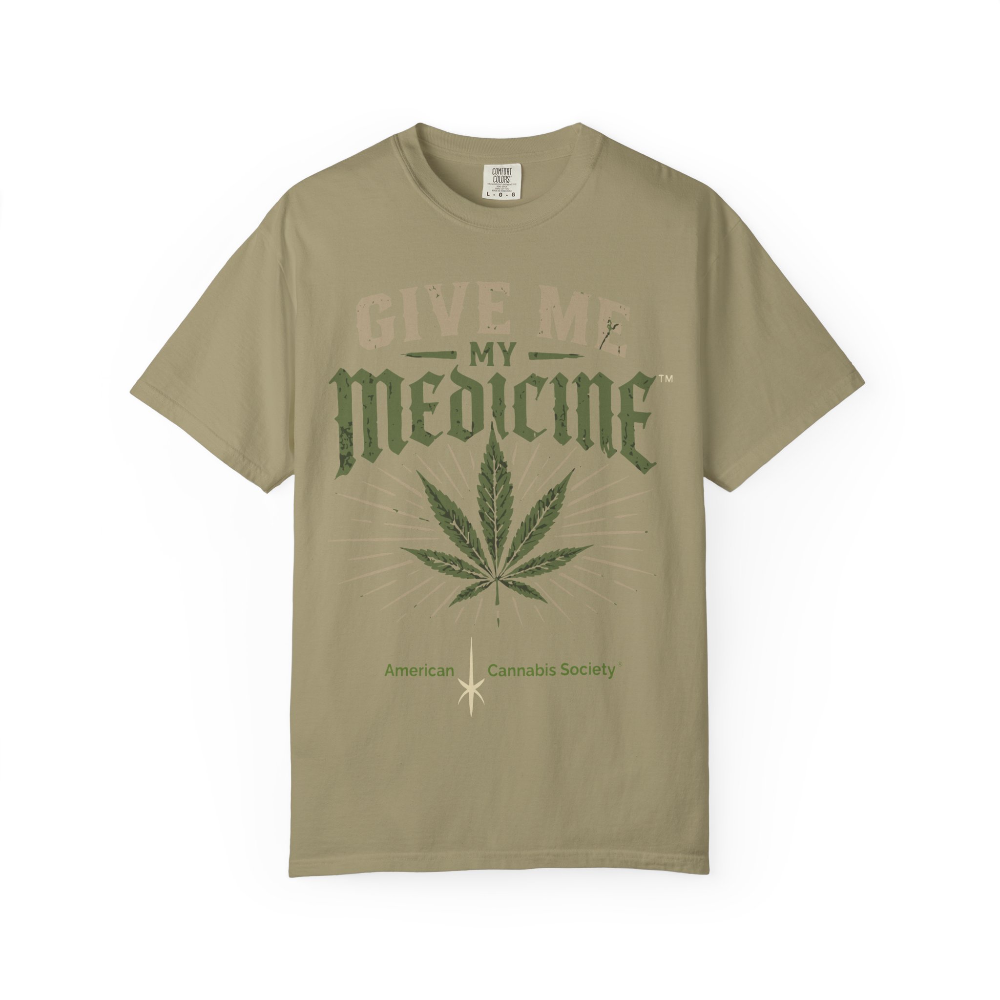 Give Me My Medicine T-Shirt — Cannabis Leaf Medical Marijuana Tee - Image 21