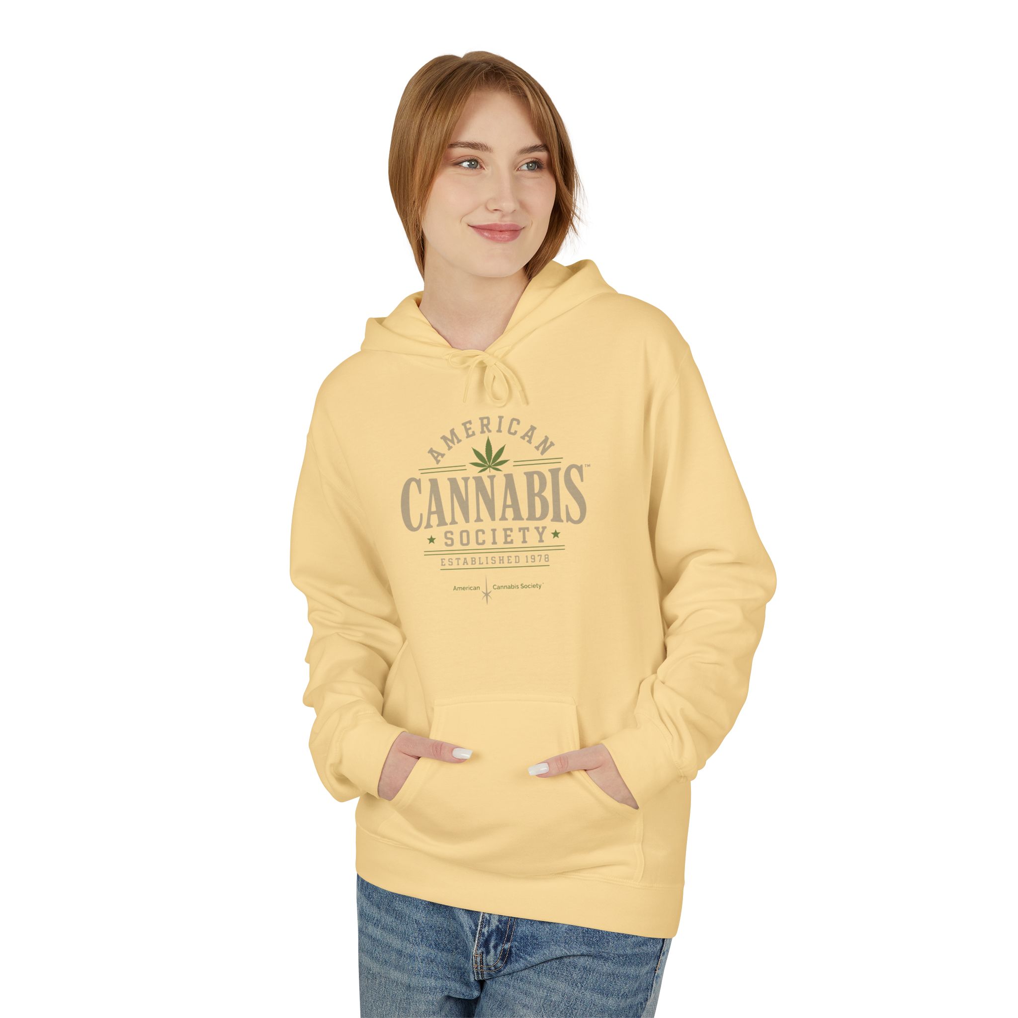 American Cannabis Society® Hoodie – Vintage American Cannabis Graphic Pullover - Image 27