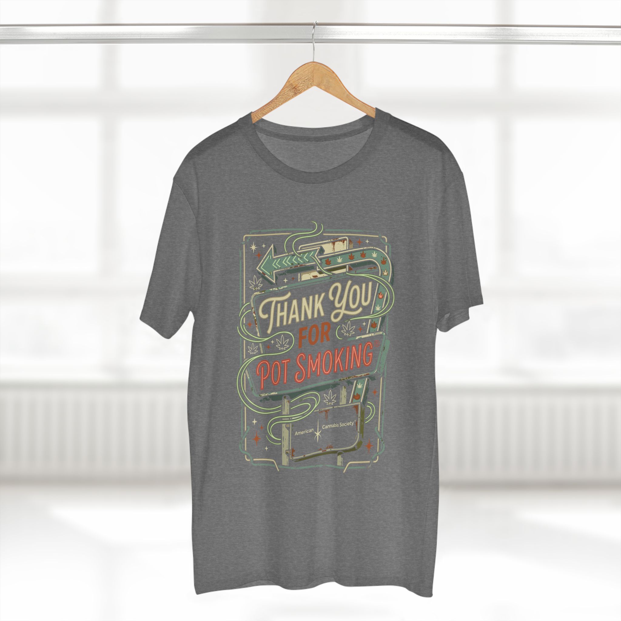 Thank You for Pot Smoking T-Shirt – Retro Cannabis Graphic Tee - Image 32
