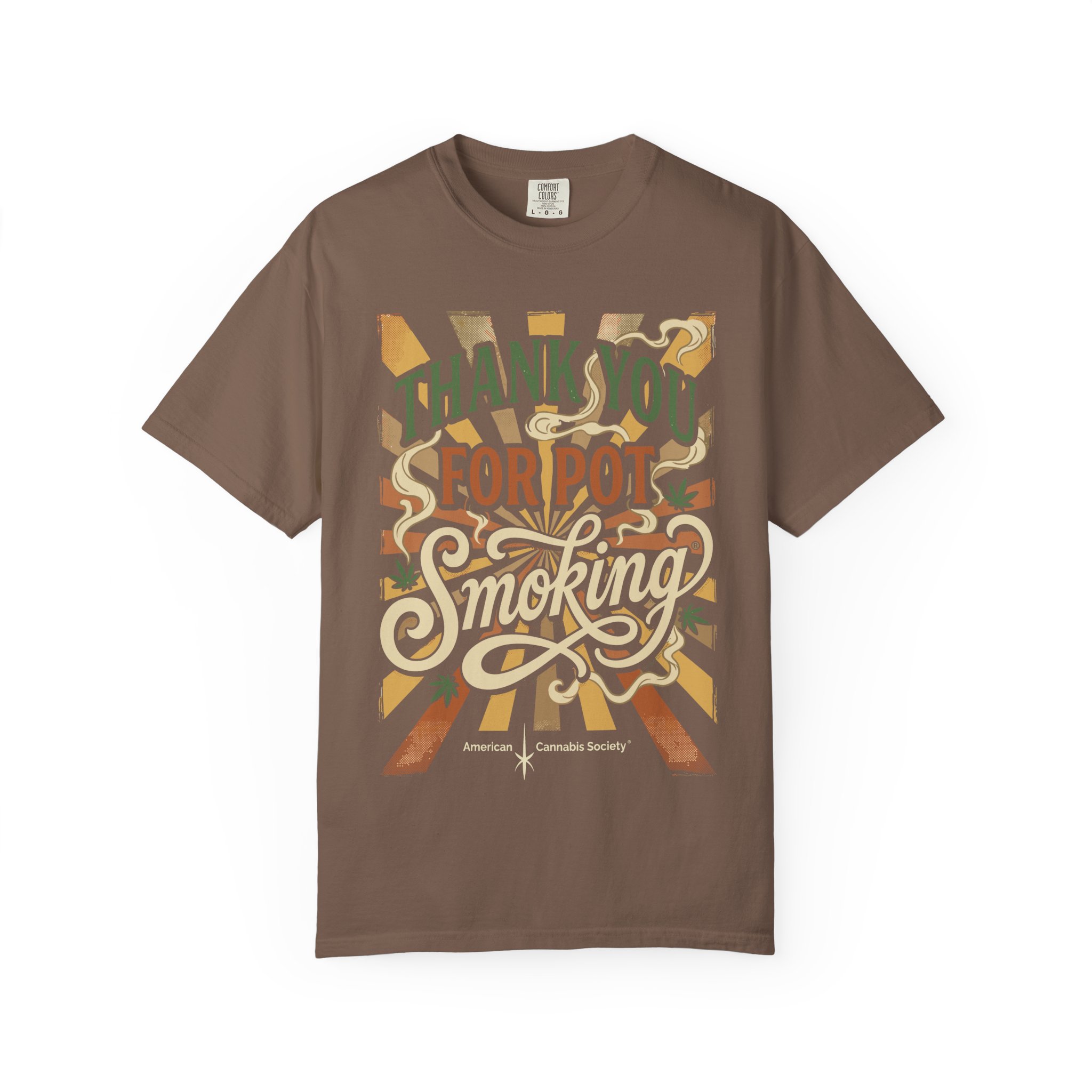 Thank You For Pot Smoking® T-Shirt — Vintage Cannabis Graphic Tee - Image 21