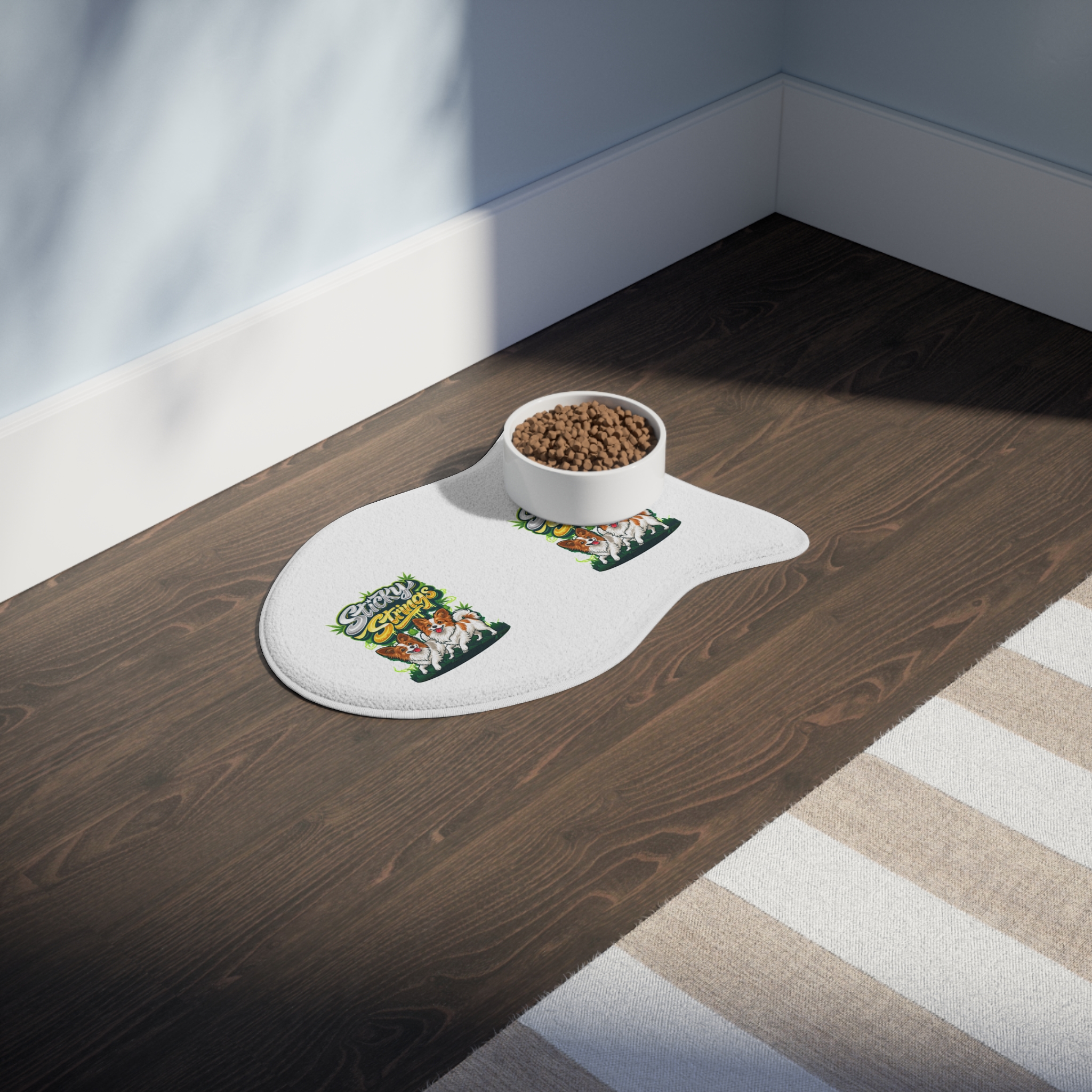 Sticky Strings™ Pet Feeding Mat — Cute Dog Graphic Placemat - Image 11