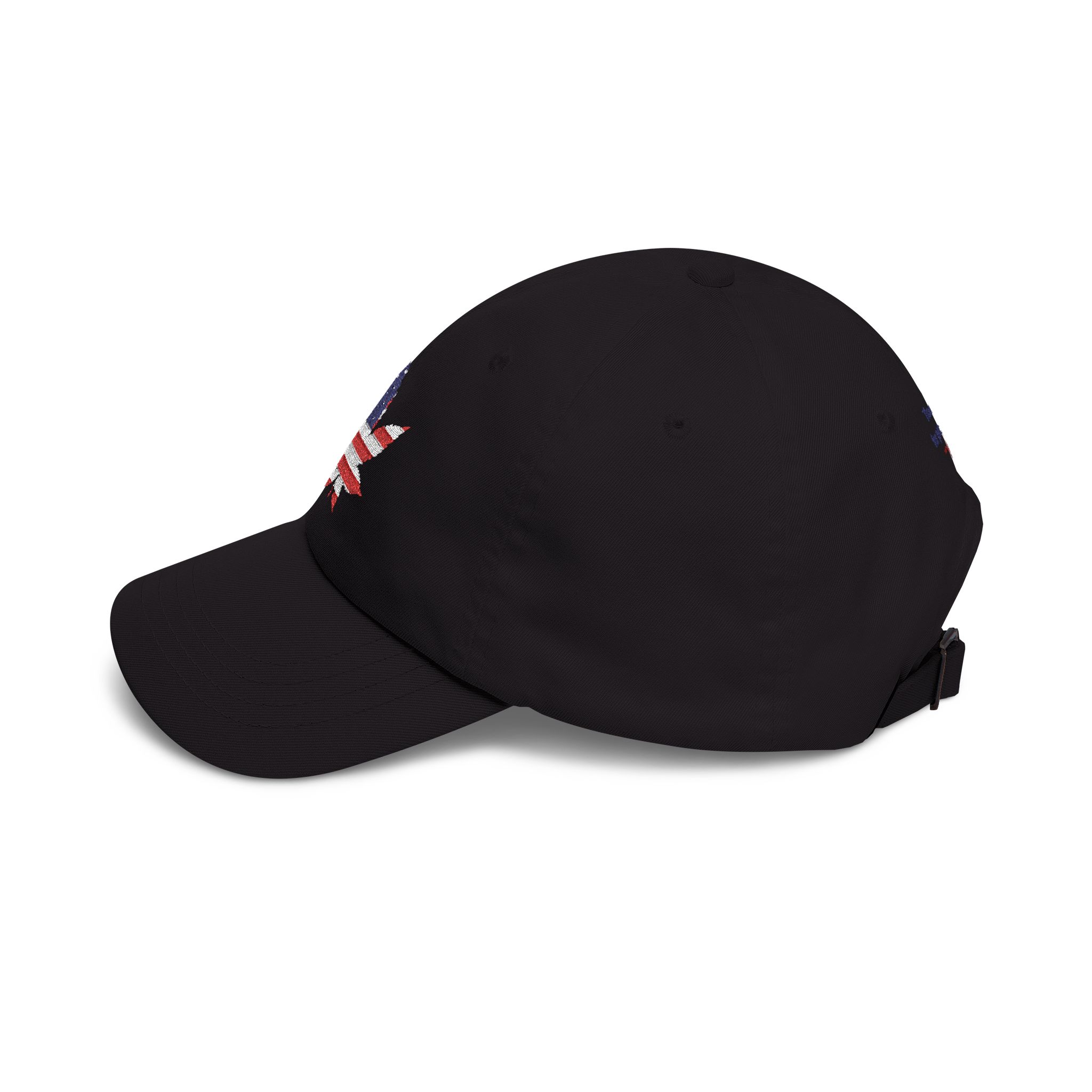 American Flag Cannabis Leaf Dad Cap — Embroidered Patriotic Hat | Yupoong by GreenRX™ | American Cannabis Society® Approved - Image 31