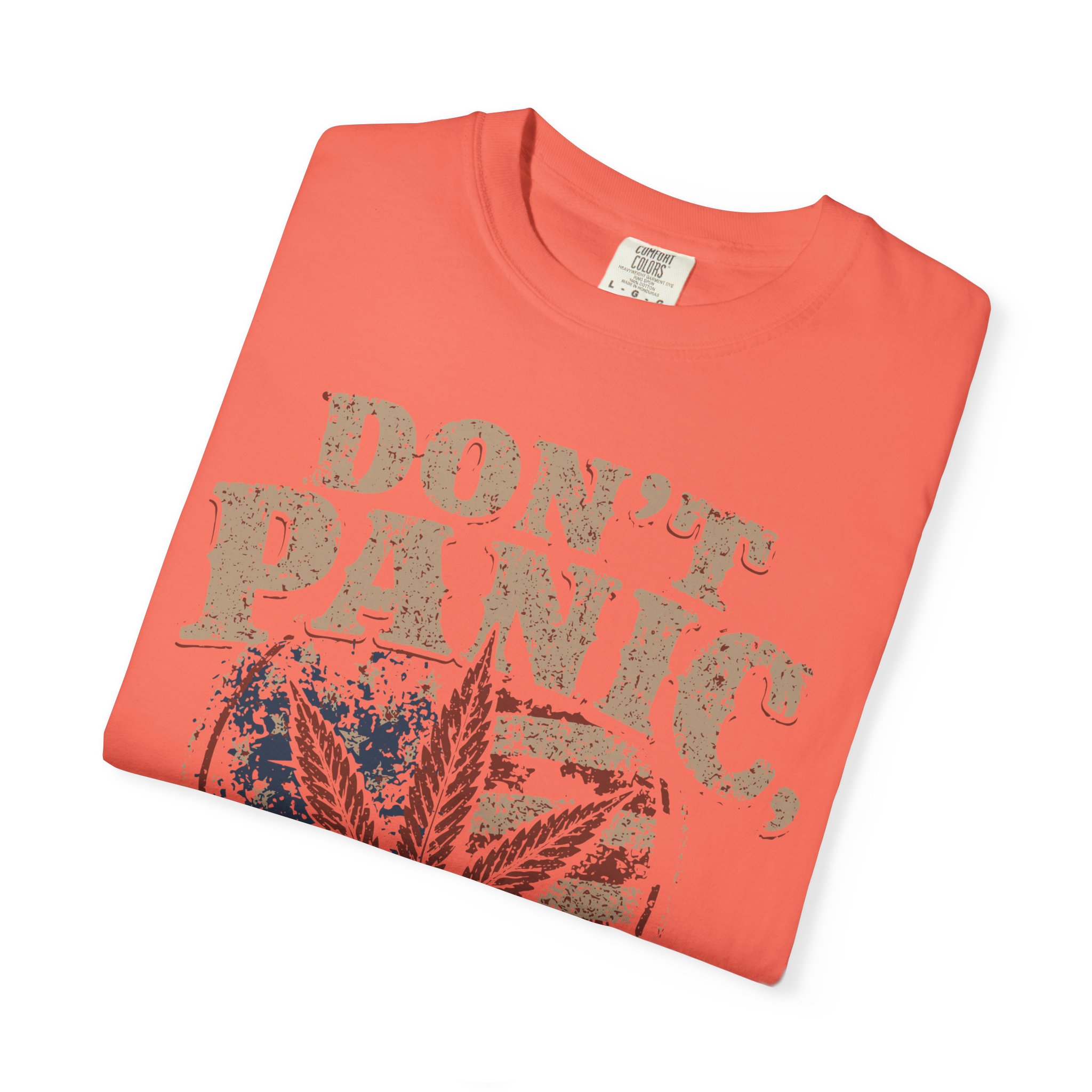 American Cannabis Society® “Don’t Panic It’s Organic” T-Shirt — Vintage Cannabis Leaf Graphic Tee - Image 14