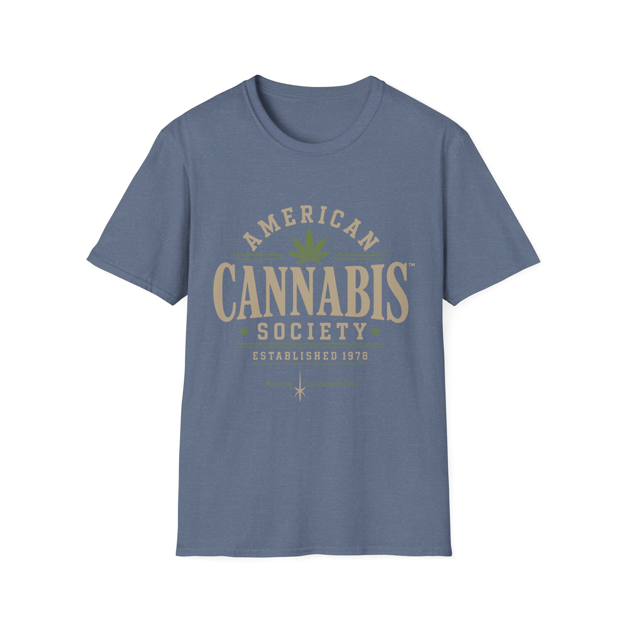 American Cannabis Society® T-Shirt — American Cannabis Society® Vintage Logo Tee - Image 29