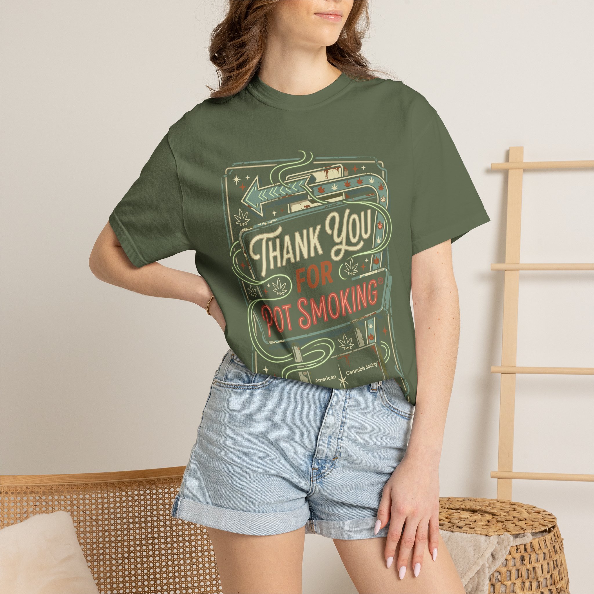 Thank You For Pot Smoking® T-Shirt - Image 4