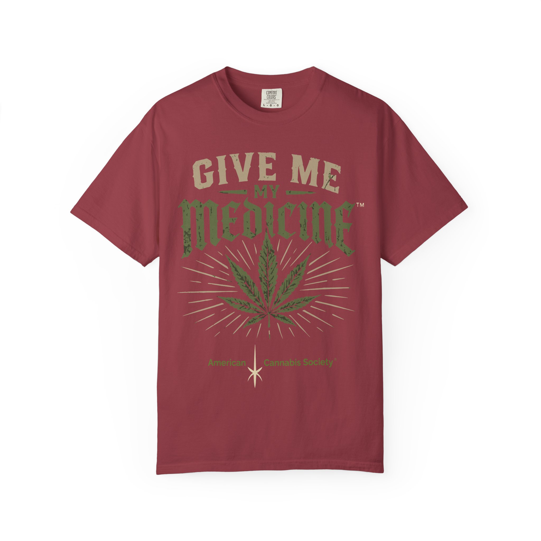 Give Me My Medicine T-Shirt — Cannabis Leaf Medical Marijuana Tee - Image 53