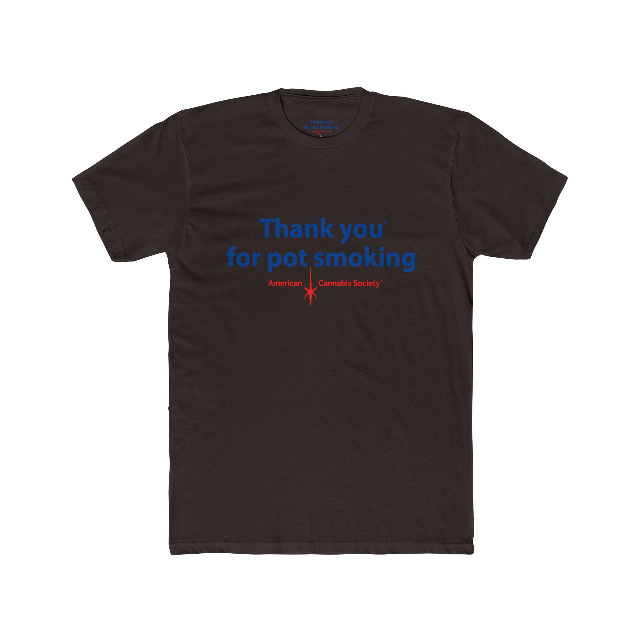Thank You for Pot Smoking® Tee — Funny Cannabis Graphic T-Shirt | Next Level 3600 by GreenRX™ | American Cannabis Society® Approved - Image 10