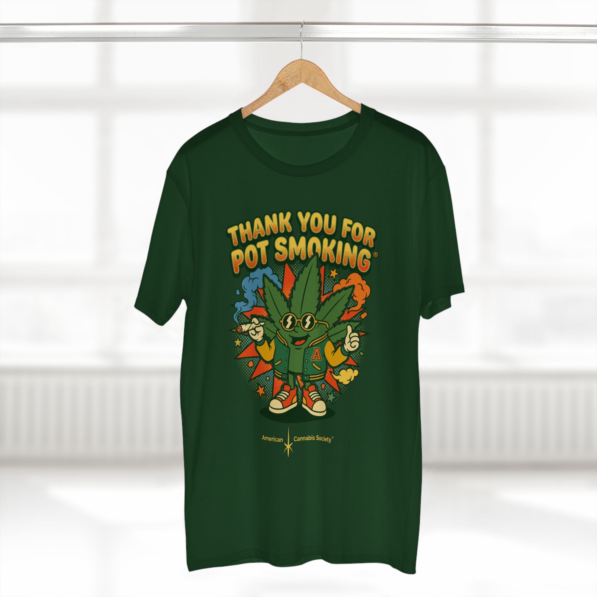 Thank You for Pot Smoking® T-Shirt — Retro Cannabis Graphic Tee - Image 44