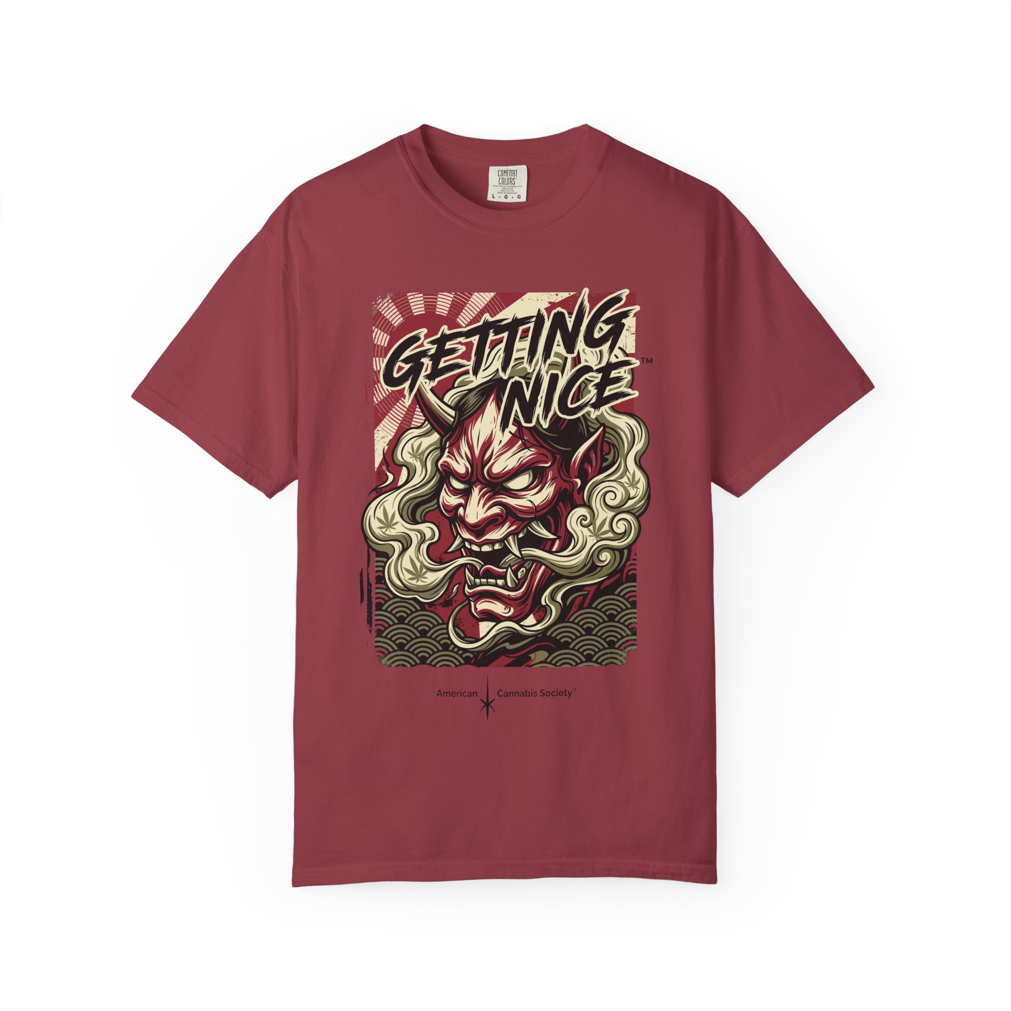 Getting Nice™ Oni Graphic T-Shirt — Japanese Demon Streetwear Tee - Image 49