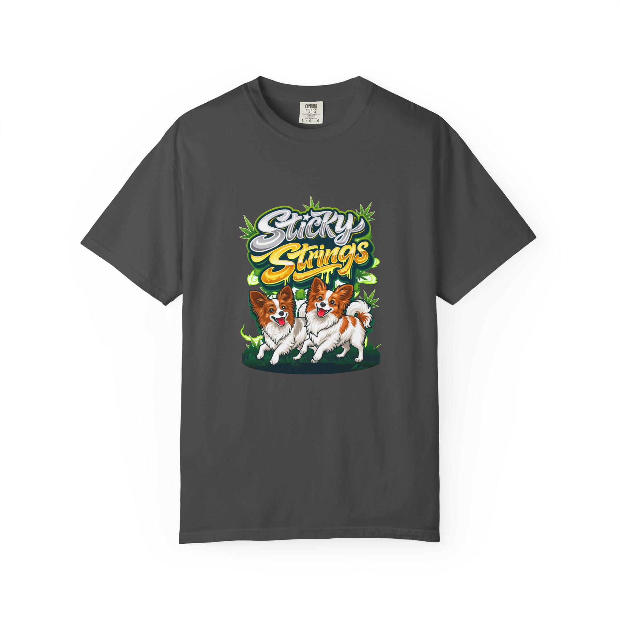Sticky Strings™ Papillon Duo Graphic T-Shirt — Spidey & MJ - Image 2