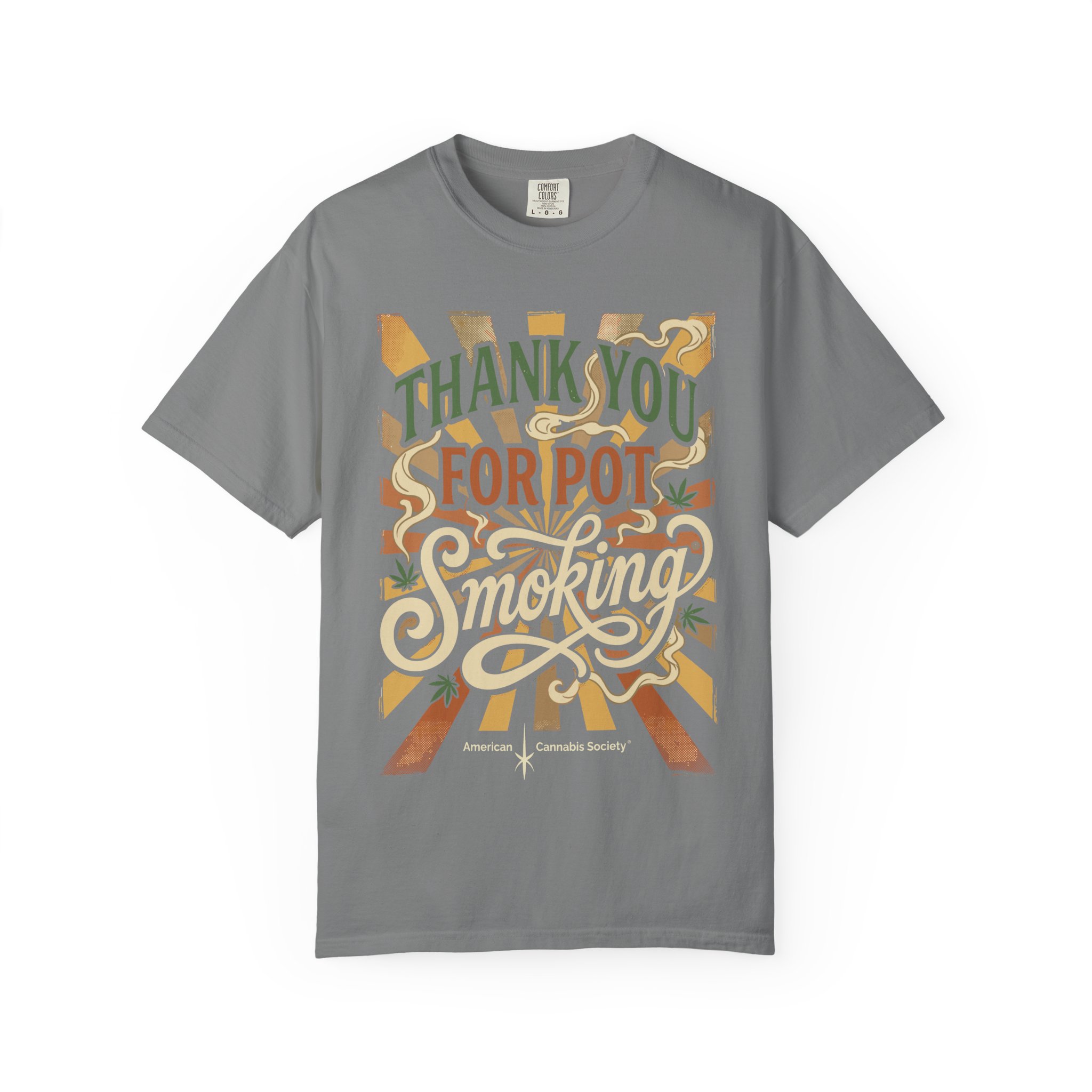 Thank You For Pot Smoking® T-Shirt — Vintage Cannabis Graphic Tee - Image 29