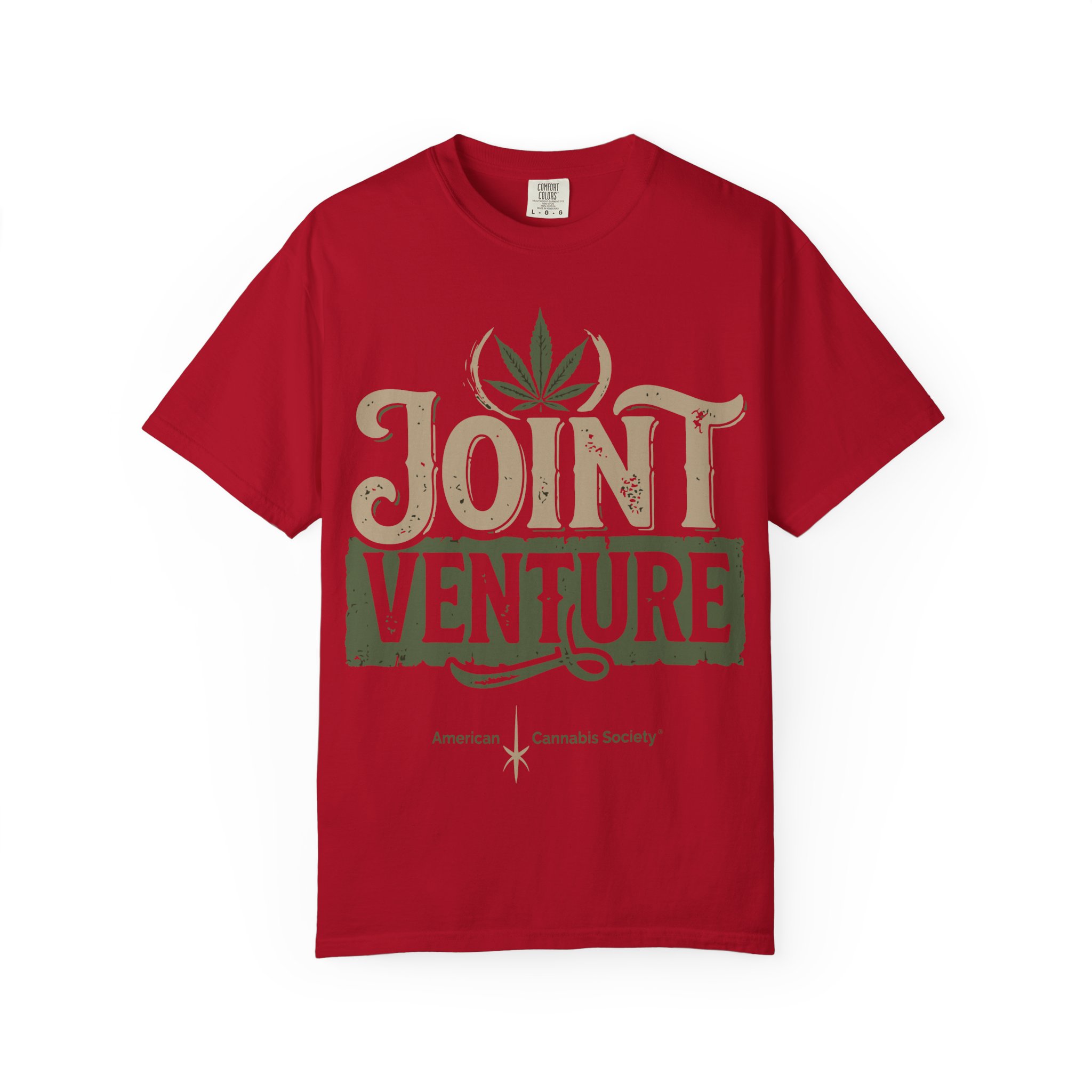 American Cannabis Society® Joint Venture T-Shirt — Cannabis Leaf Vintage Graphic Tee - Image 57