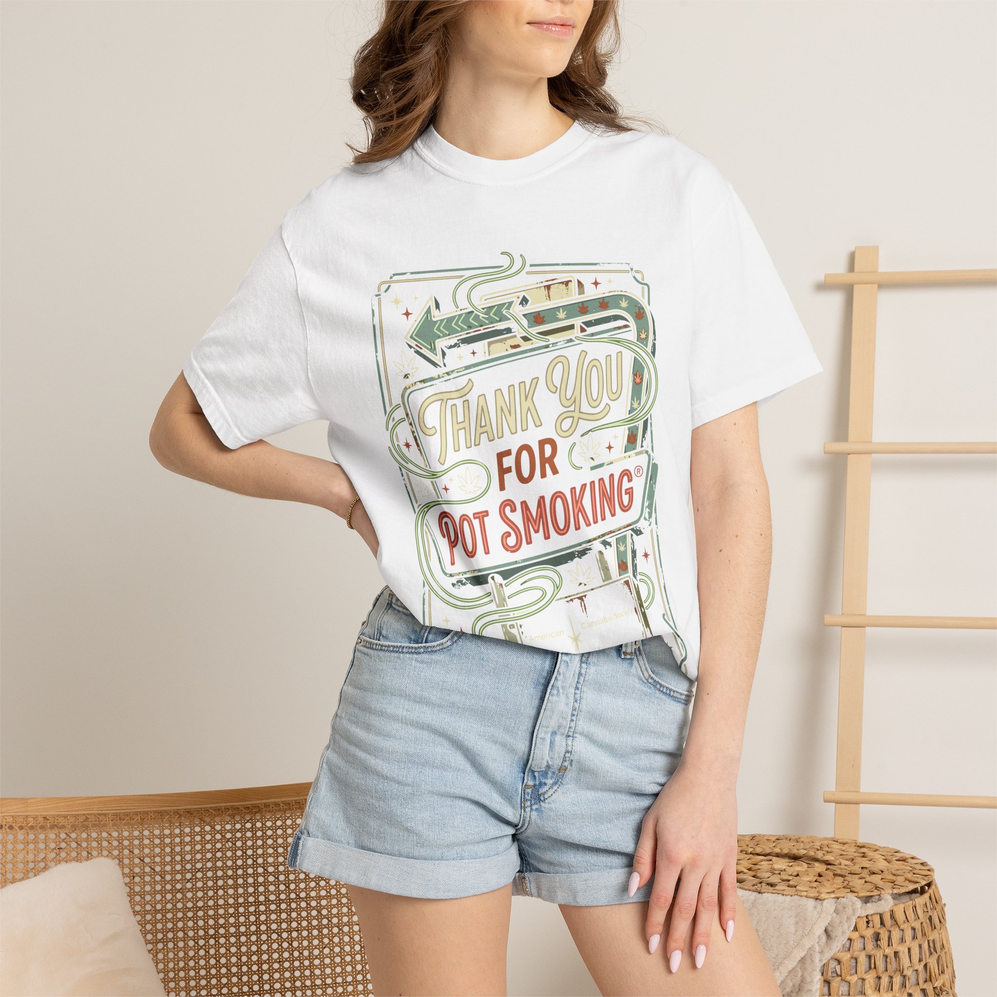 Thank You For Pot Smoking® T-Shirt - Image 8