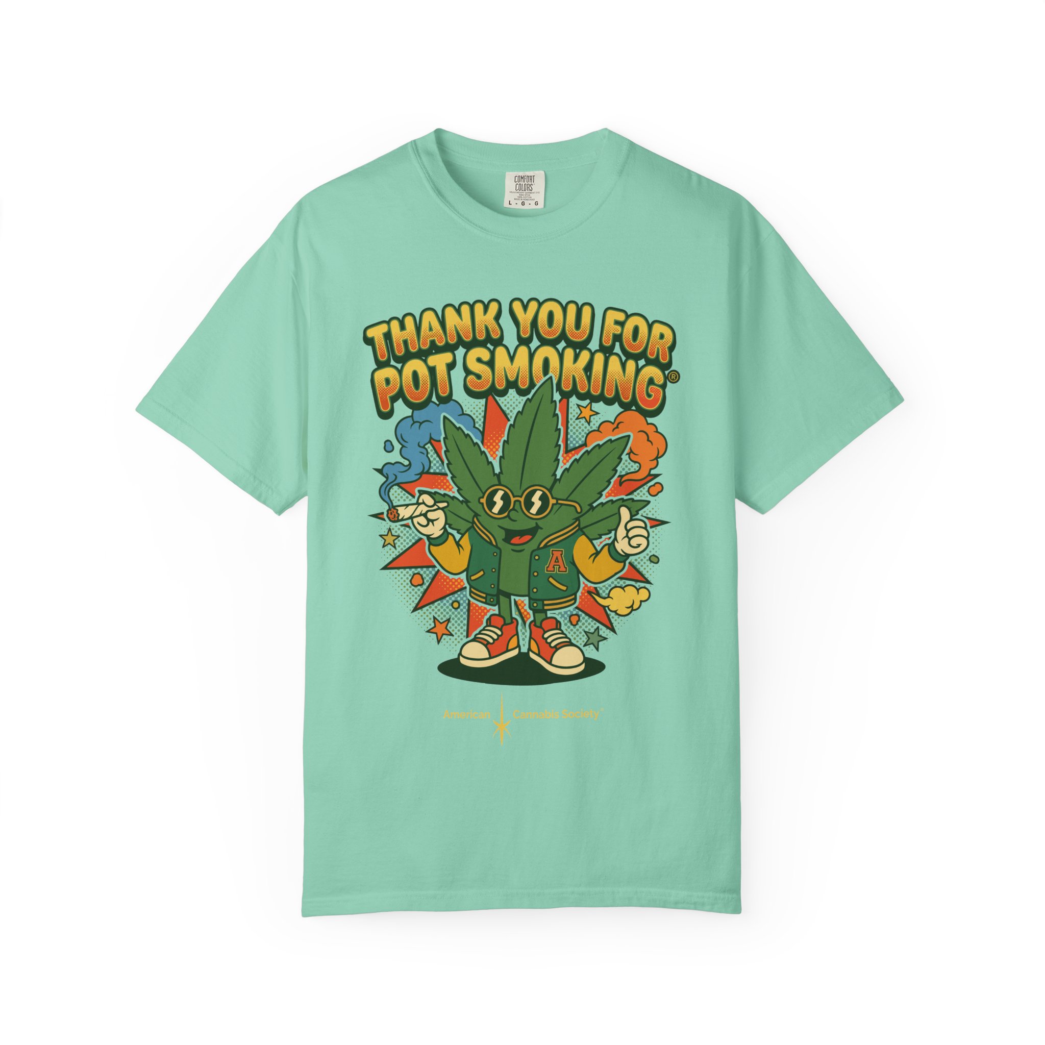 Thank You For Pot Smoking® Retro Cartoon T-Shirt - Image 29