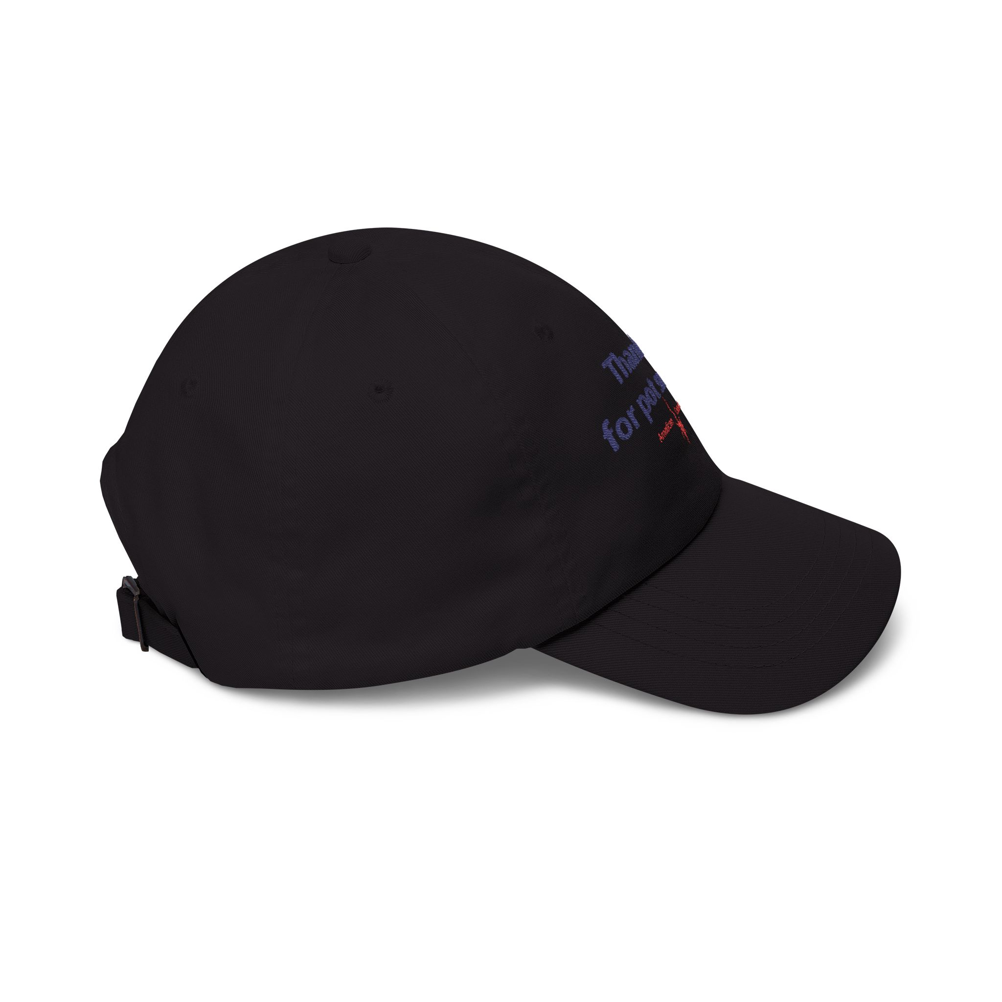 Thank You for Pot Smoking® Classic Dad Cap — Embroidered Cannabis Slogan Hat | Yupoong by GreenRX™ | American Cannabis Society® Approved - Image 32