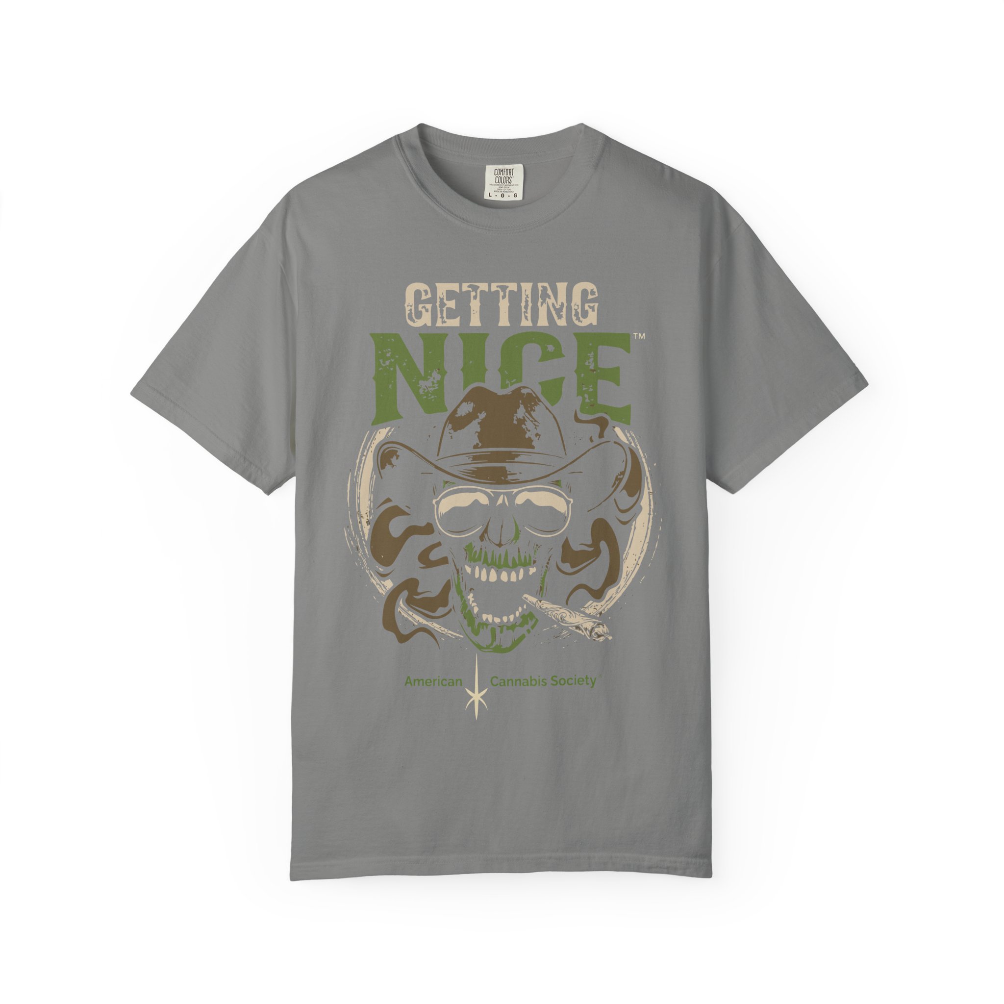 Getting Nice Skull Cowboy T-Shirt — Retro Western Graphic Tee - Image 41