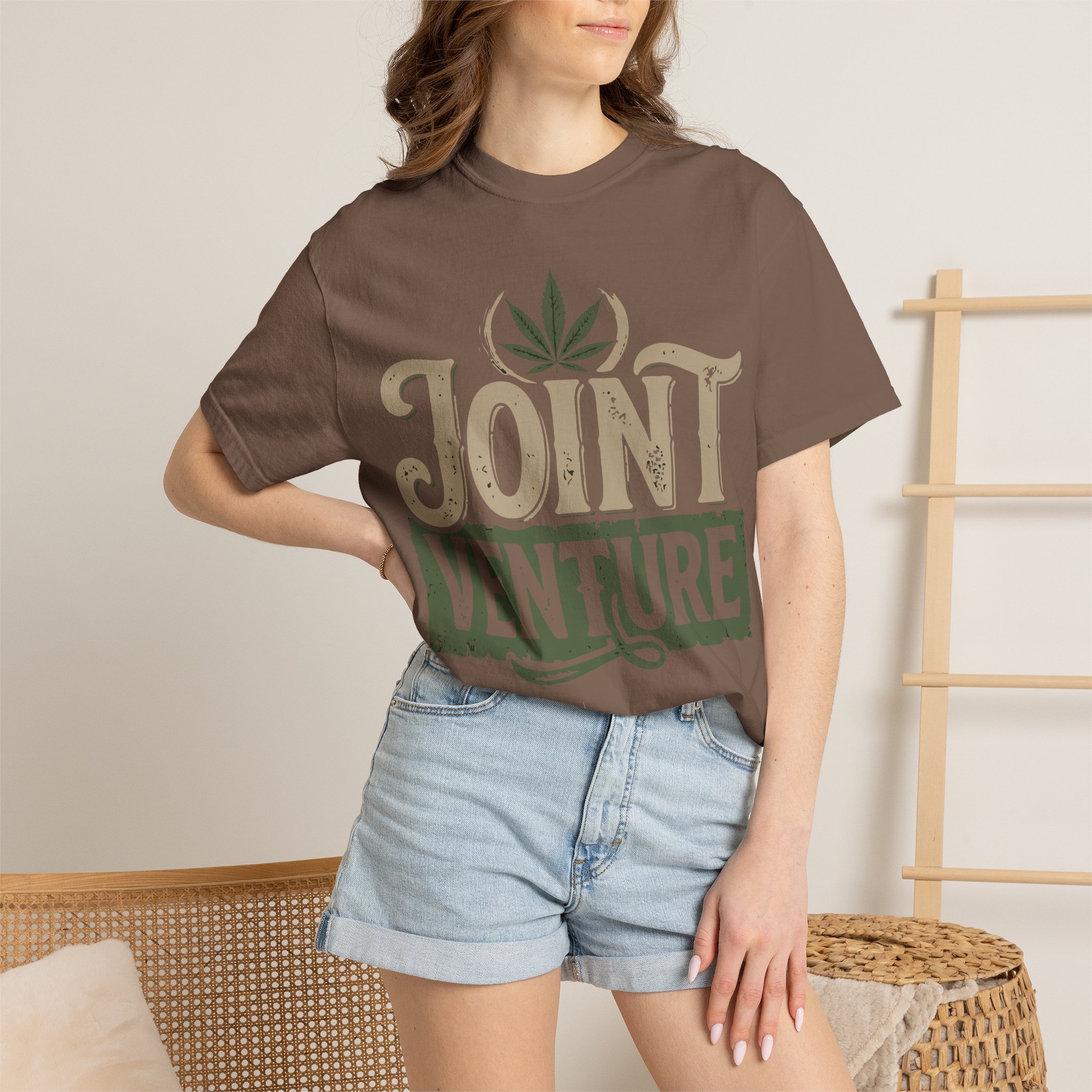 American Cannabis Society® Joint Venture T-Shirt — Cannabis Leaf Vintage Graphic Tee - Image 28
