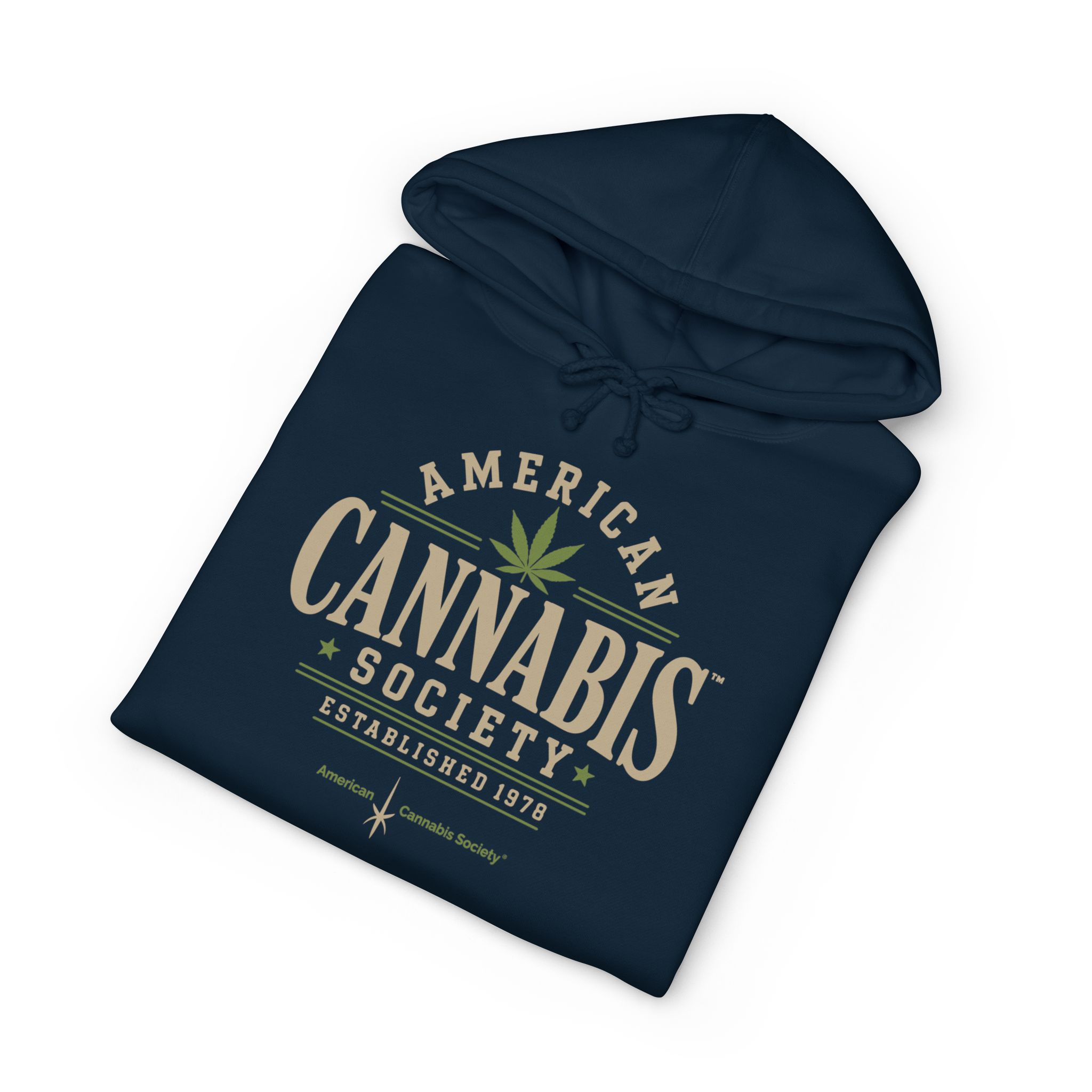 Cannabis Society Hoodie — American Cannabis Society Hooded Sweatshirt - Image 23
